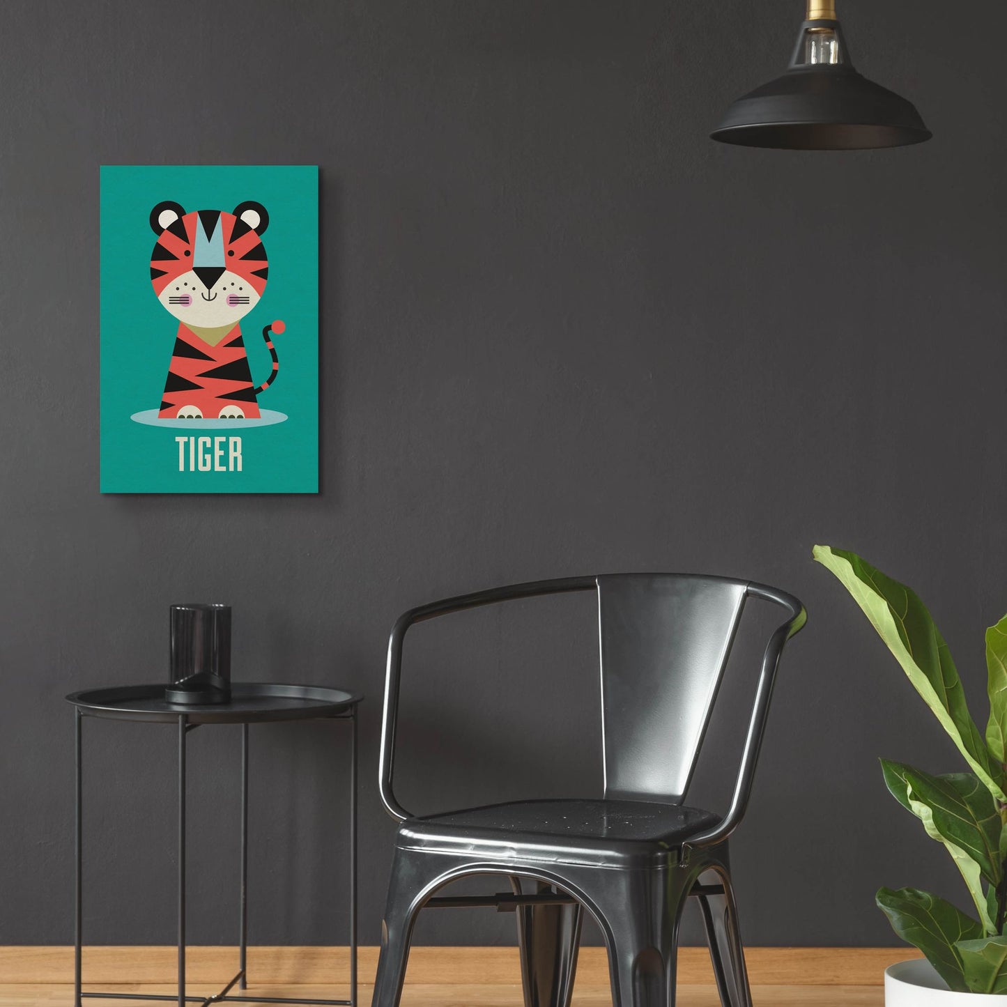 Epic Art 'Tiger Kids Nursery' by Gary Williams, Acrylic Glass Wall Art,16x24