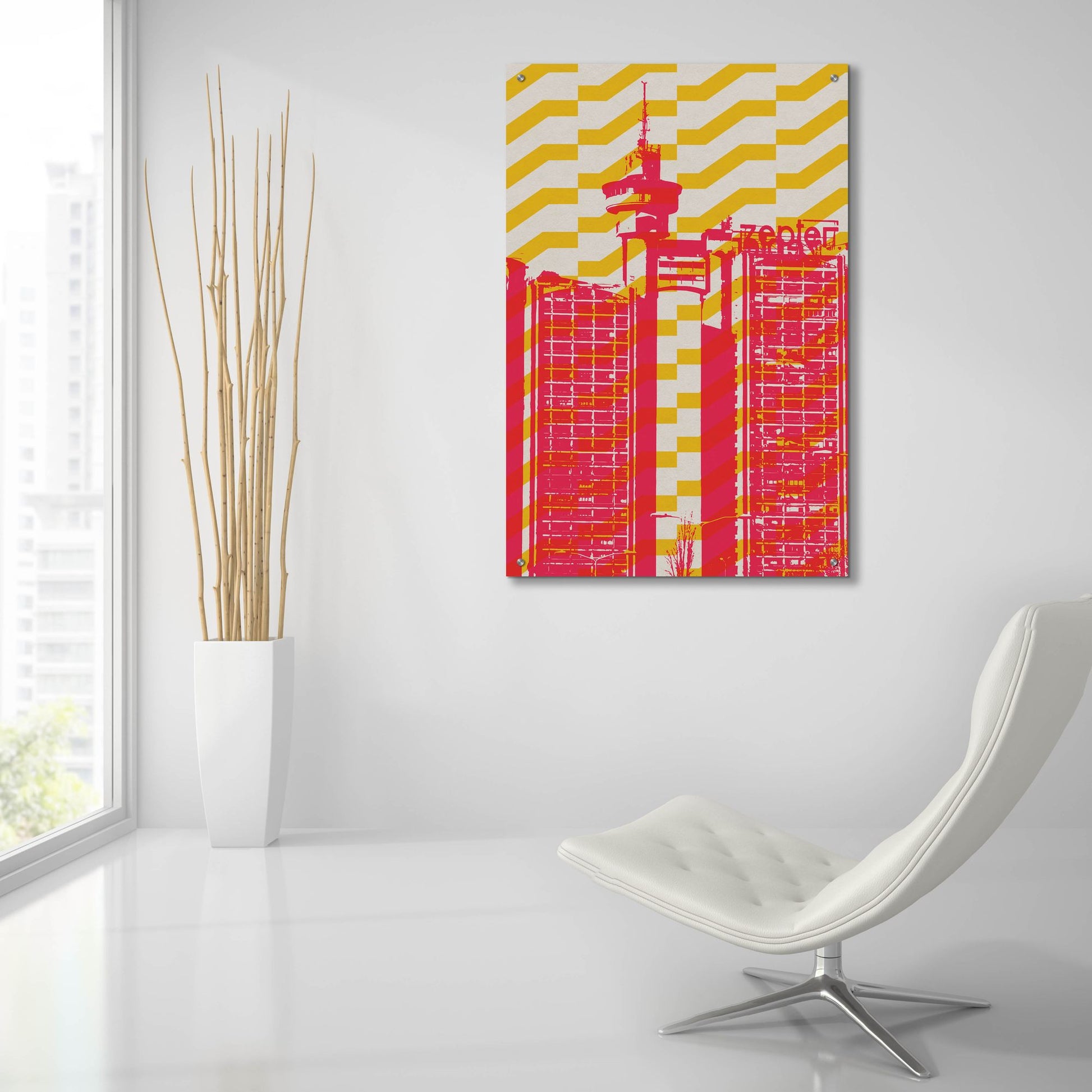 Epic Art 'Architecture 2' by Gary Williams, Acrylic Glass Wall Art,24x36