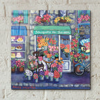 Epic Art 'Bouquets De Saison' by Holly Wojhan, Acrylic Glass Wall Art,12x12