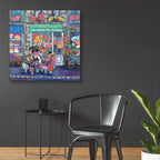 Epic Art 'Bouquets De Saison' by Holly Wojhan, Acrylic Glass Wall Art,36x36