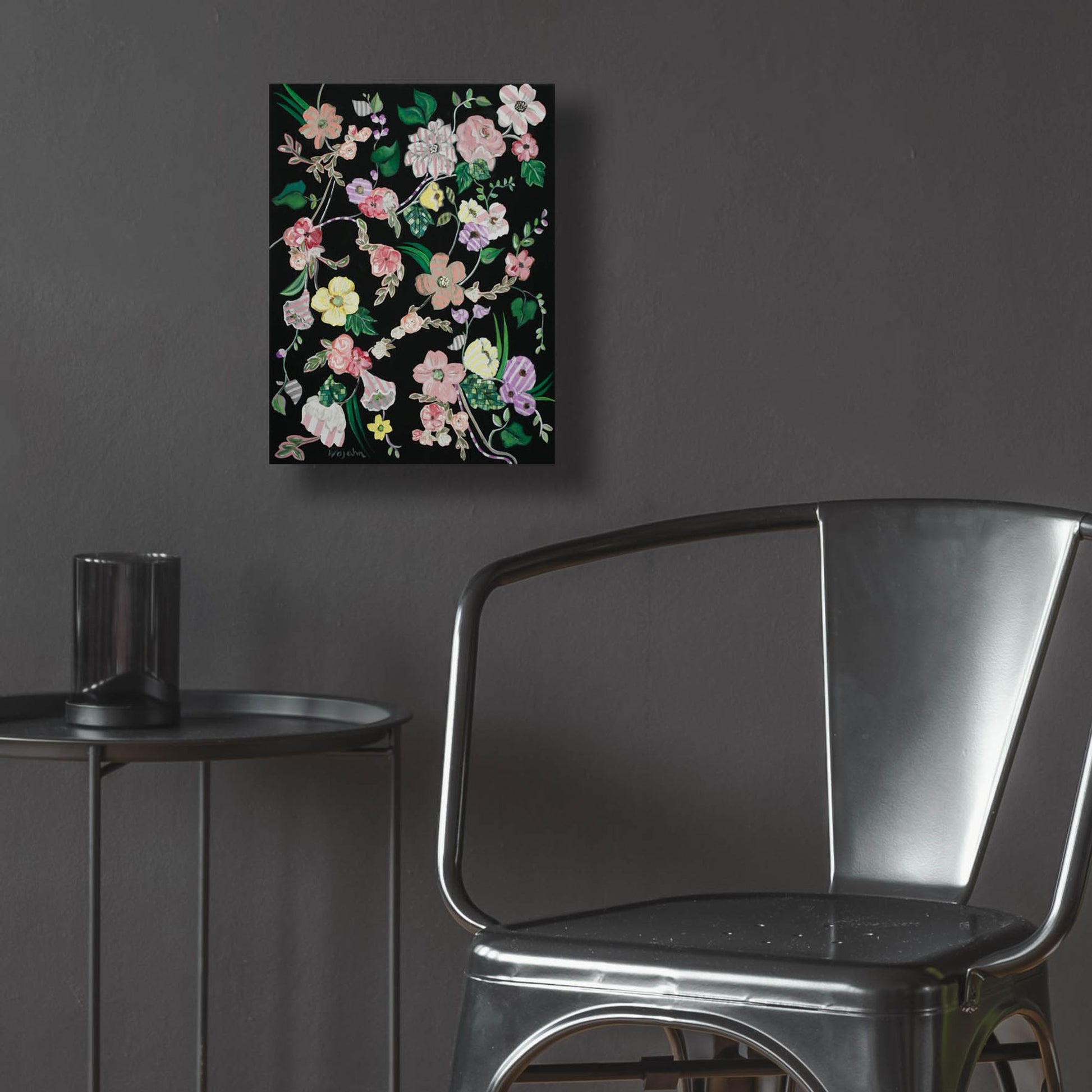 Epic Art 'Flowerness' by Holly Wojhan, Acrylic Glass Wall Art,12x16