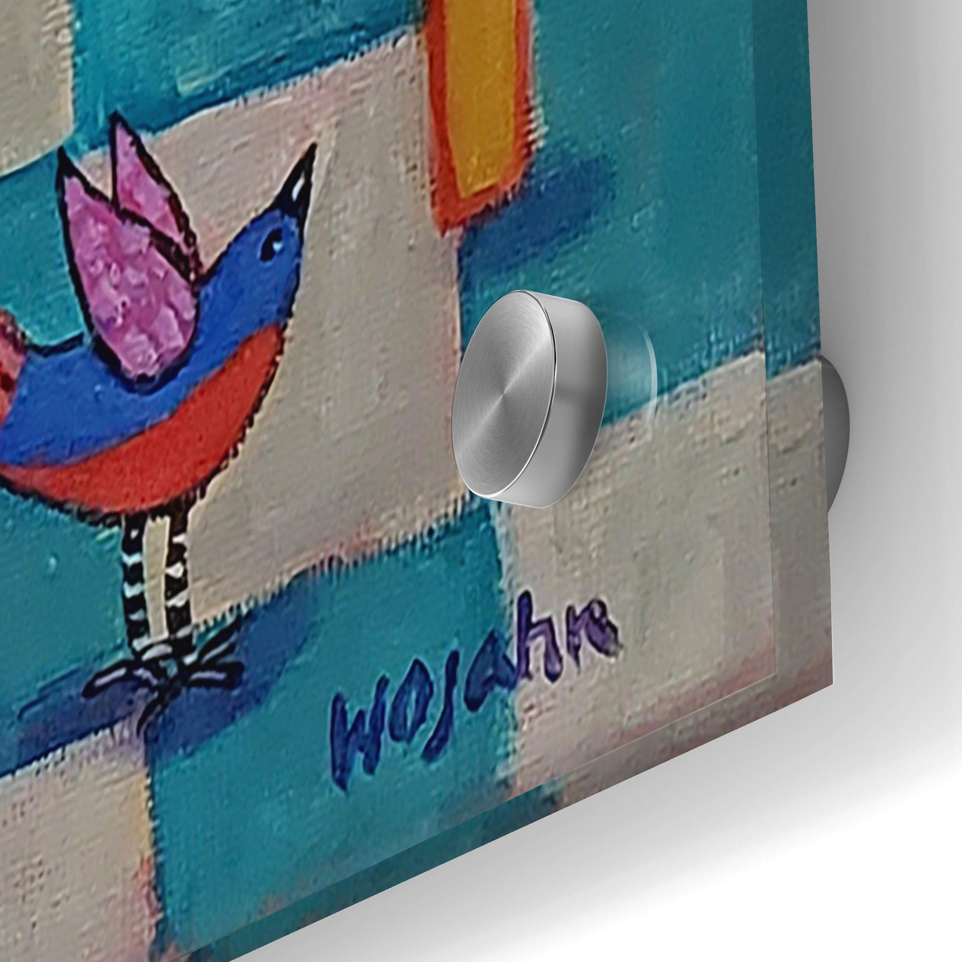 Epic Art 'Happy Interior-Menton' by Holly Wojhan, Acrylic Glass Wall Art,24x36