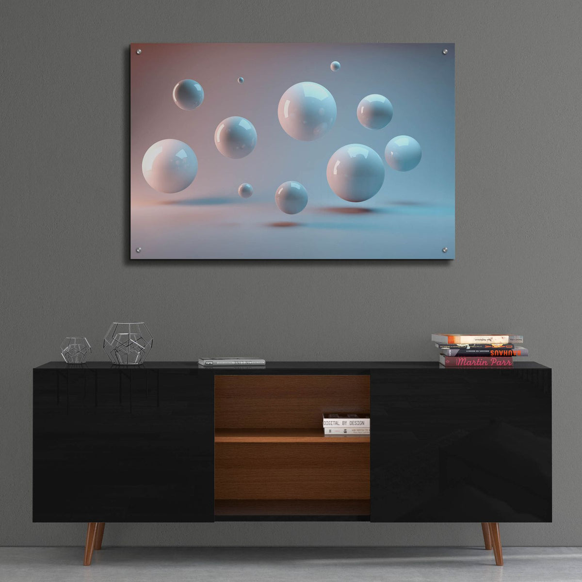 Suspended by Epic Art Portfolio - 36x24 acrylic wall art in a room