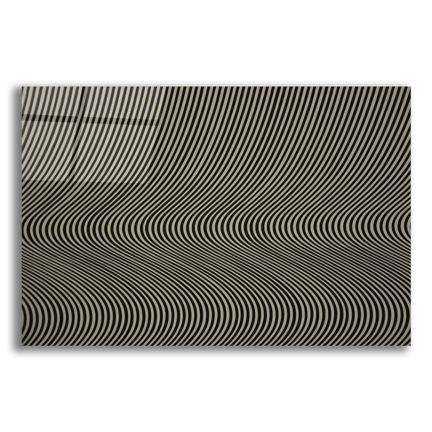 Epic Art 'Kinetic Stripes' by Epic Portfolio, Acrylic Glass Wall Art,16x12