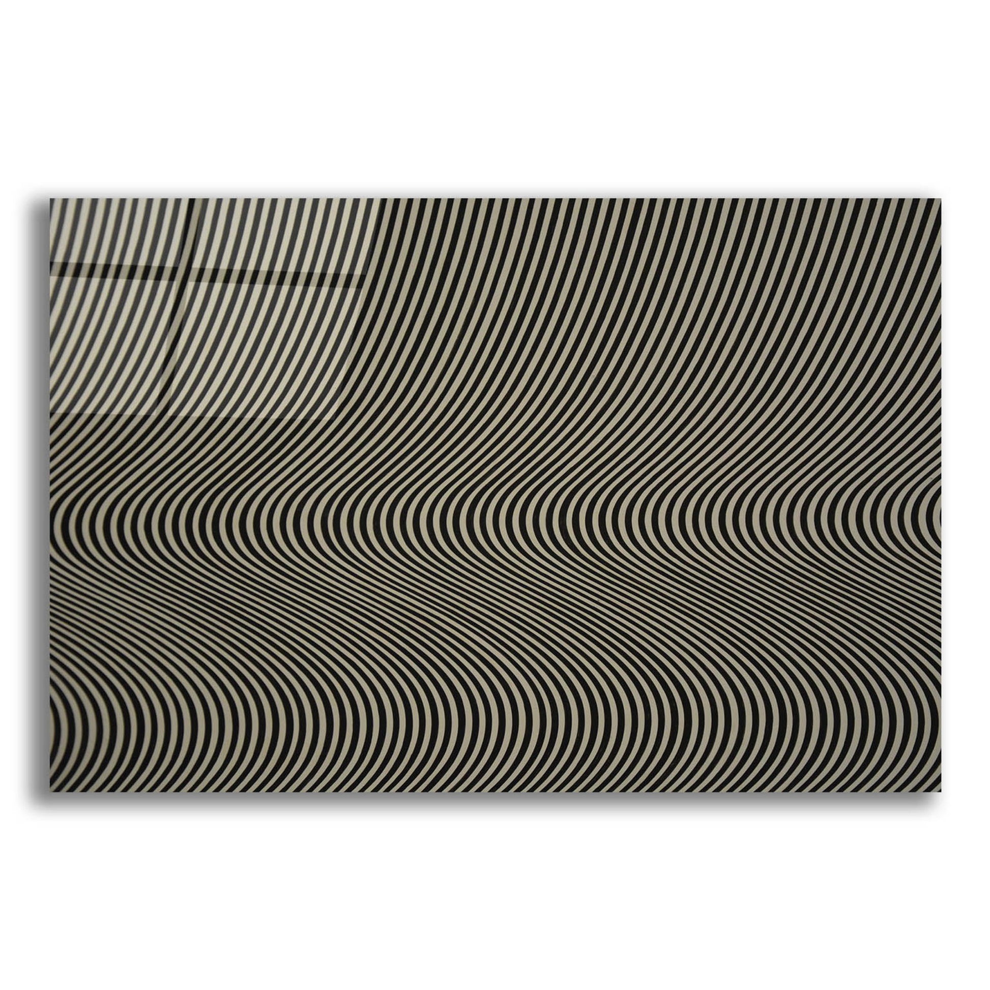 Epic Art 'Kinetic Stripes' by Epic Portfolio, Acrylic Glass Wall Art,24x16