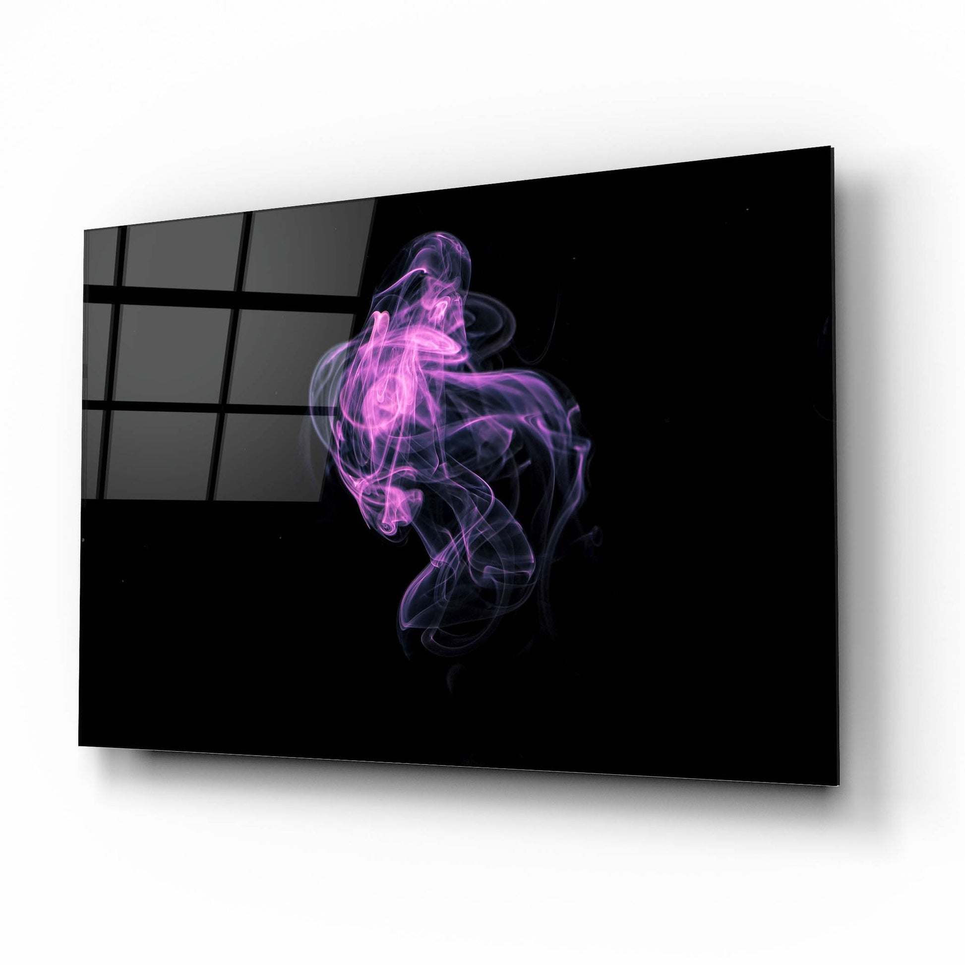 Epic Art 'Jelly Smoke' by Epic Portfolio, Acrylic Glass Wall Art,16x12