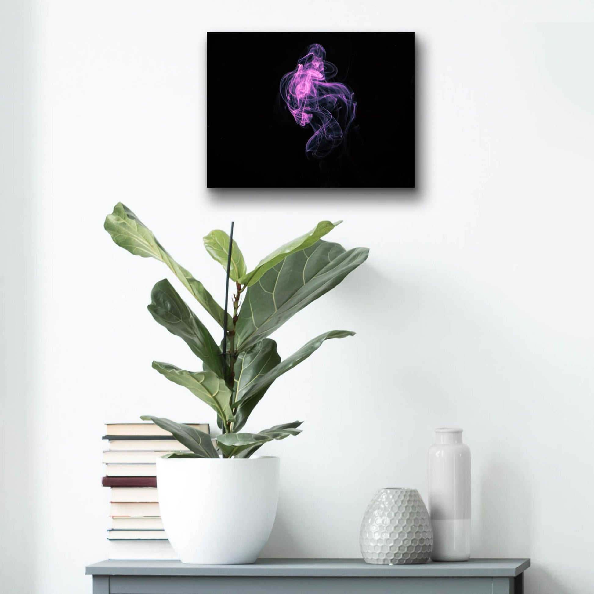 Epic Art 'Jelly Smoke' by Epic Portfolio, Acrylic Glass Wall Art,16x12