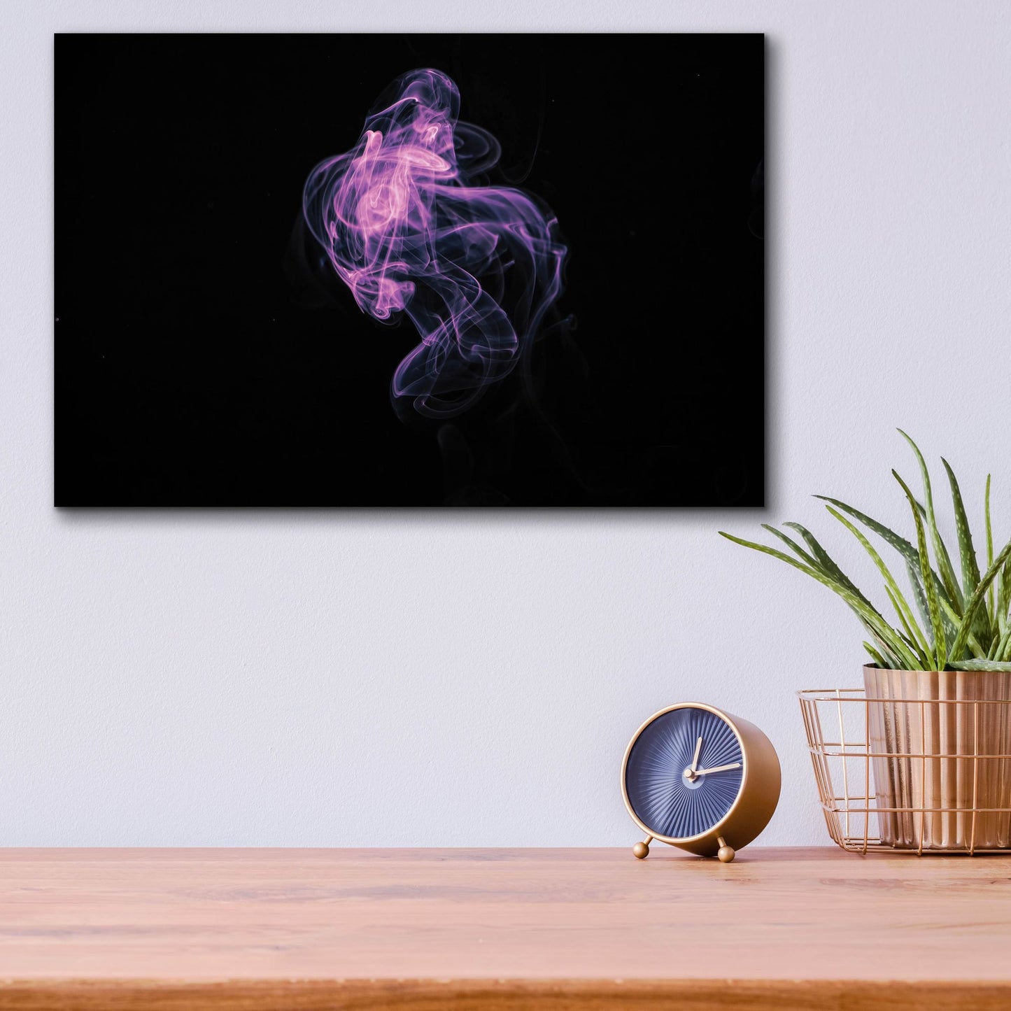 Epic Art 'Jelly Smoke' by Epic Portfolio, Acrylic Glass Wall Art,16x12