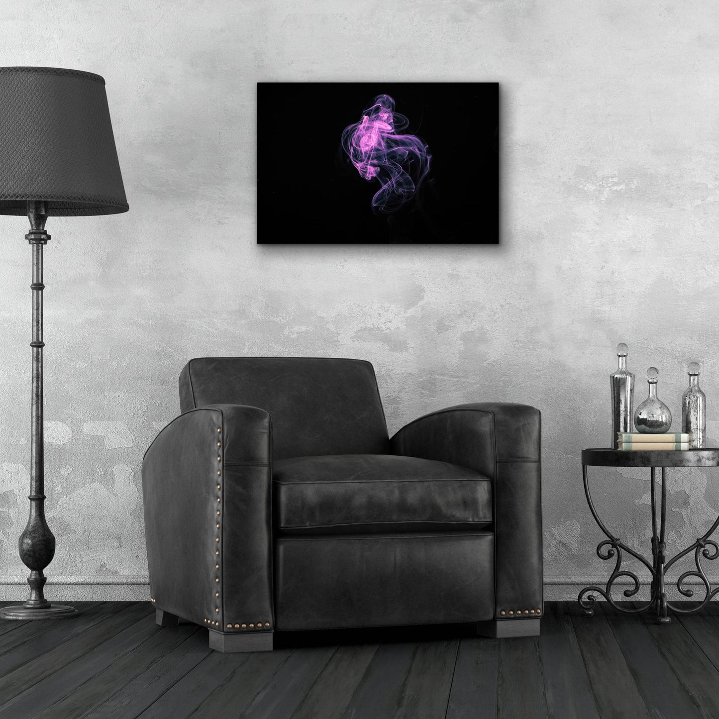 Epic Art 'Jelly Smoke' by Epic Portfolio, Acrylic Glass Wall Art,24x16