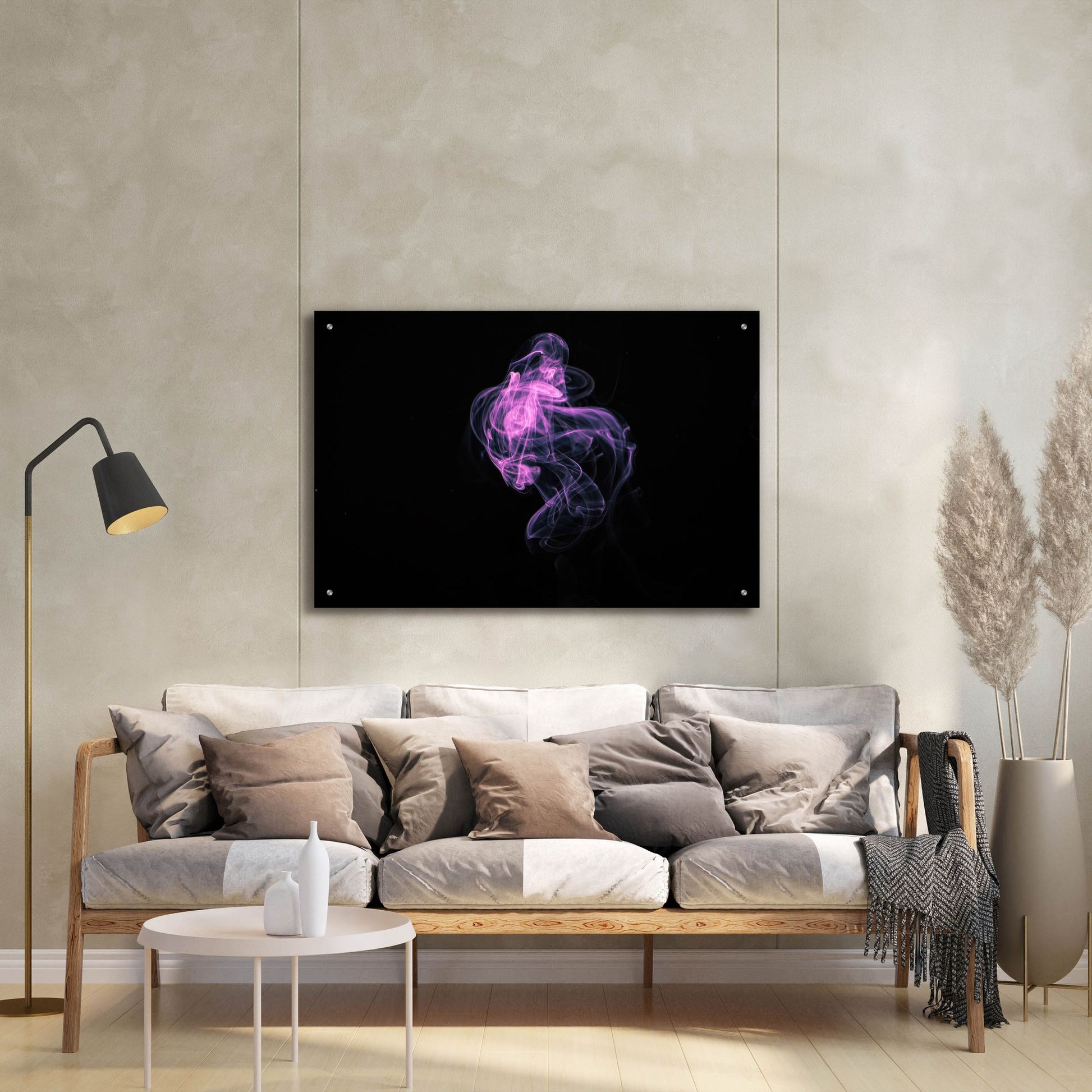 Epic Art 'Jelly Smoke' by Epic Portfolio, Acrylic Glass Wall Art,36x24