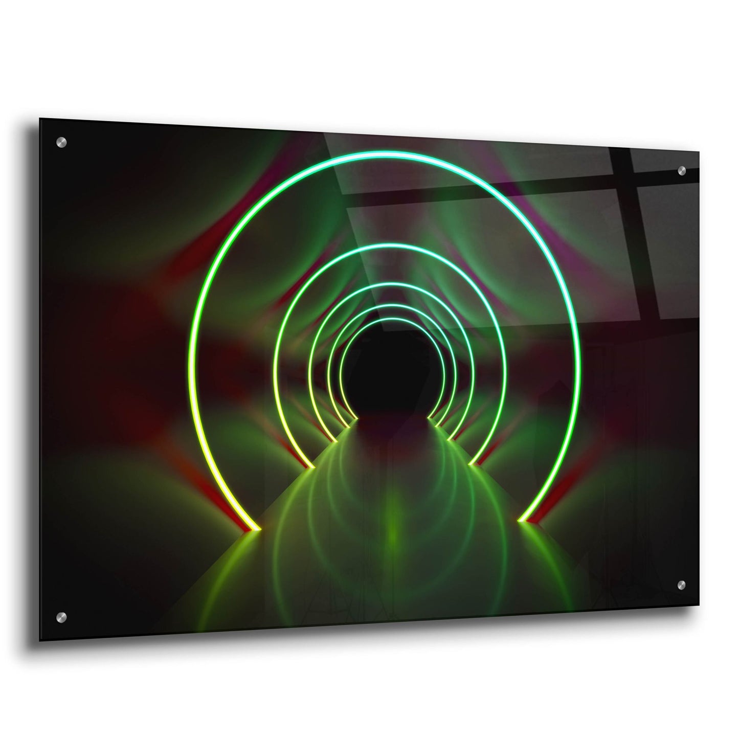 Epic Art 'Into The Future' by Epic Portfolio, Acrylic Glass Wall Art,36x24