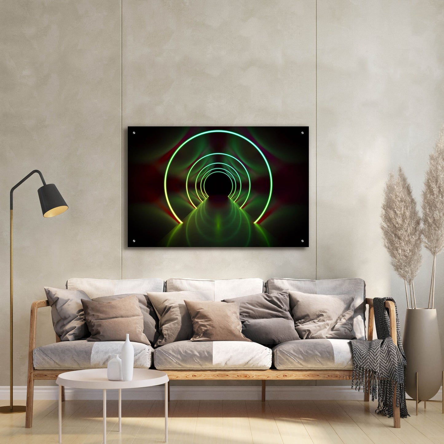 Epic Art 'Into The Future' by Epic Portfolio, Acrylic Glass Wall Art,36x24