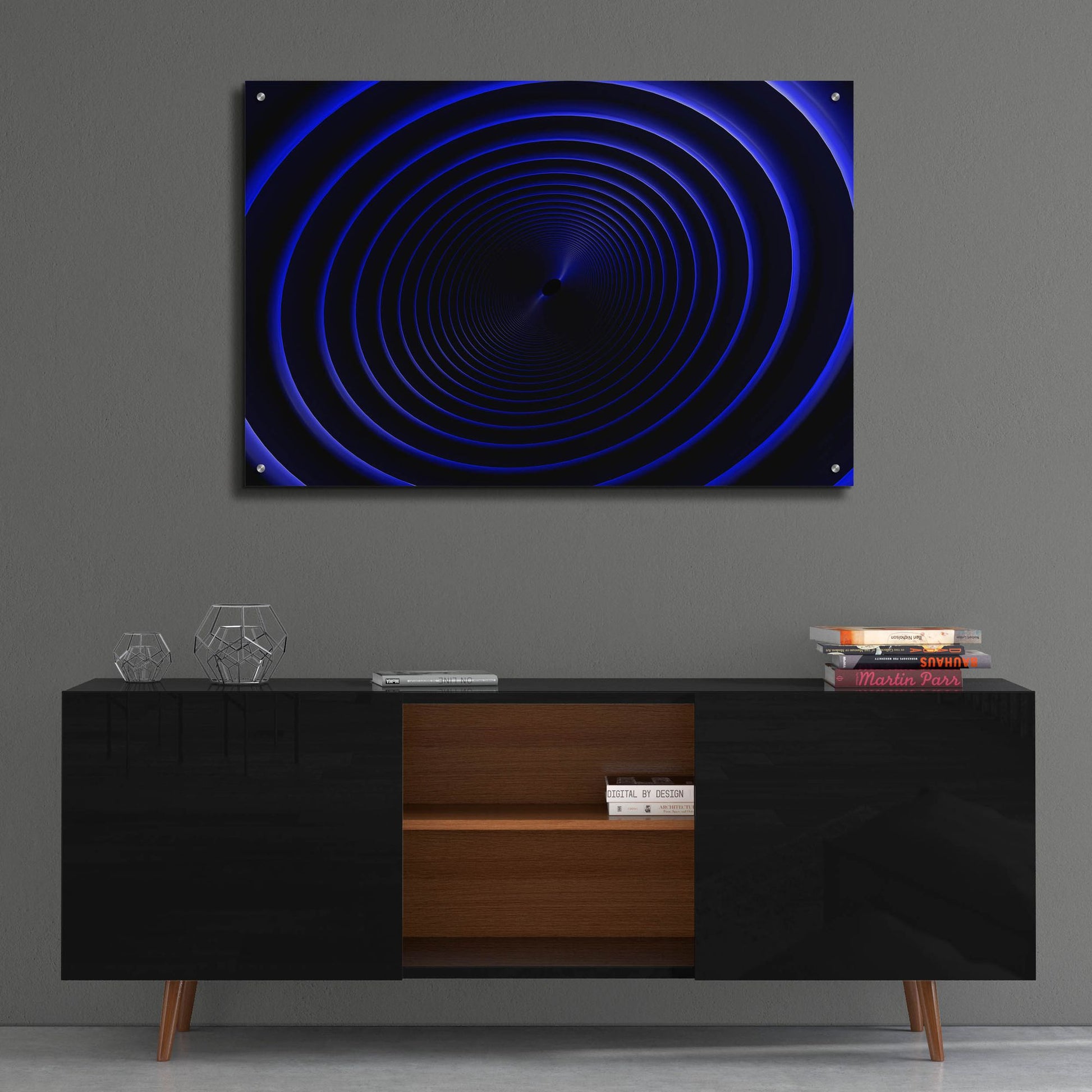 Epic Art 'Into The Base' by Epic Portfolio, Acrylic Glass Wall Art,36x24