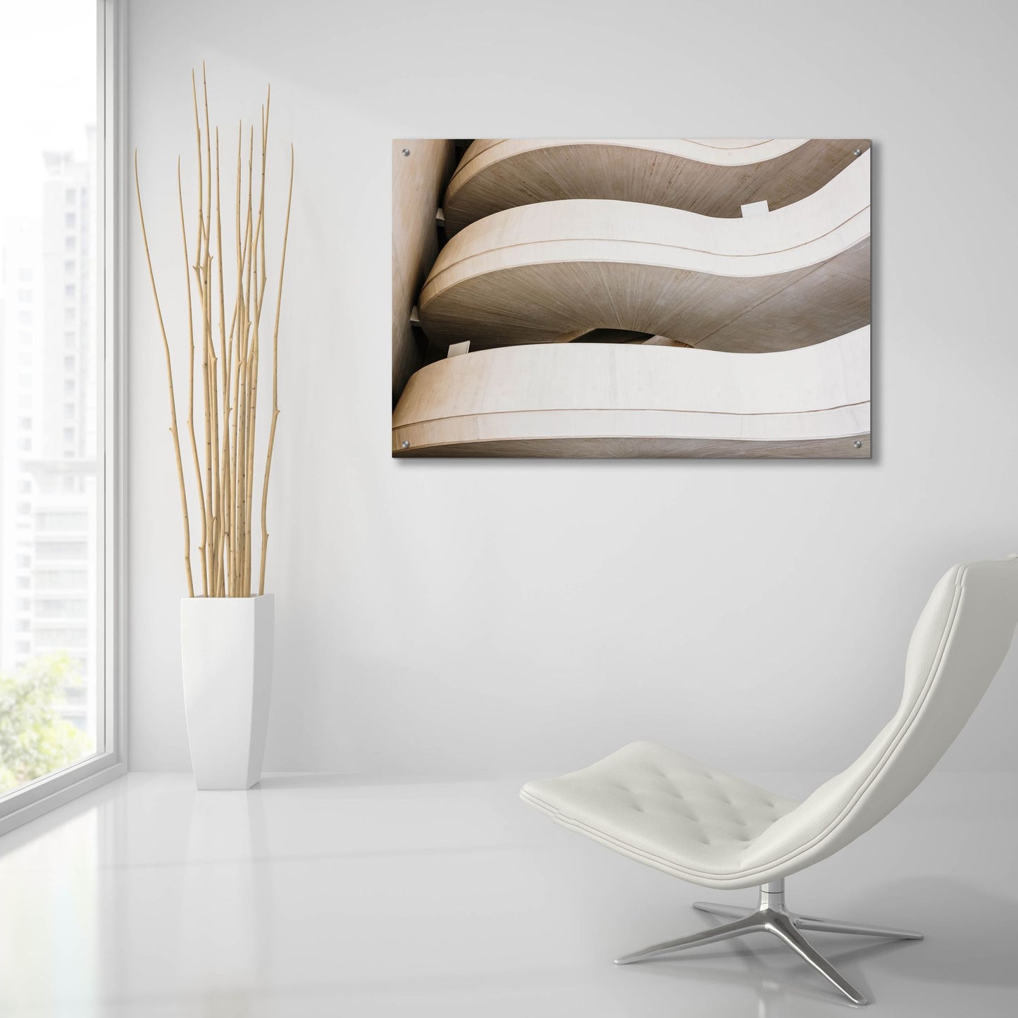 Epic Art 'Going Up' by Epic Portfolio, Acrylic Glass Wall Art,36x24