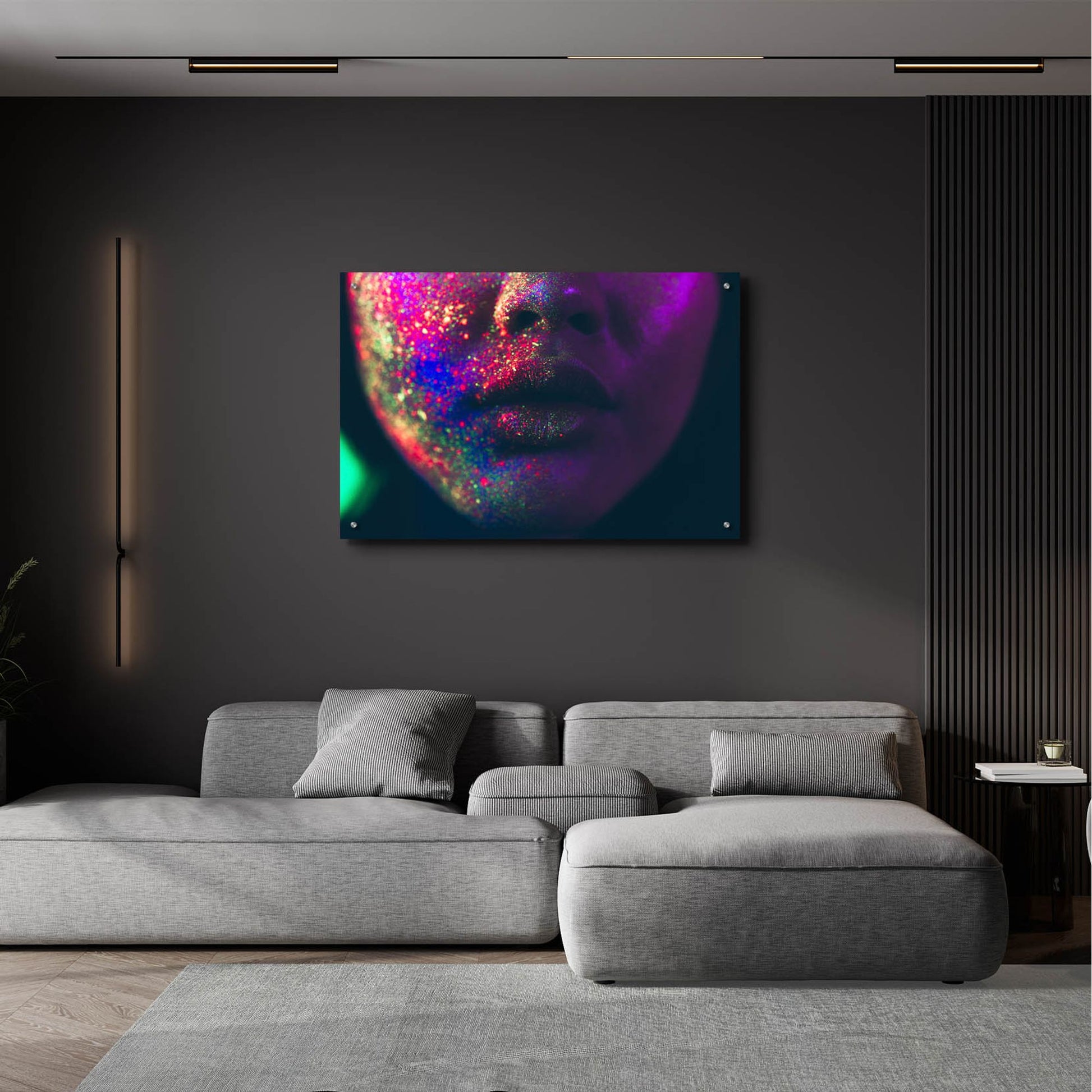 Epic Art 'Fairy Tale Kiss' by Epic Portfolio, Acrylic Glass Wall Art,36x24