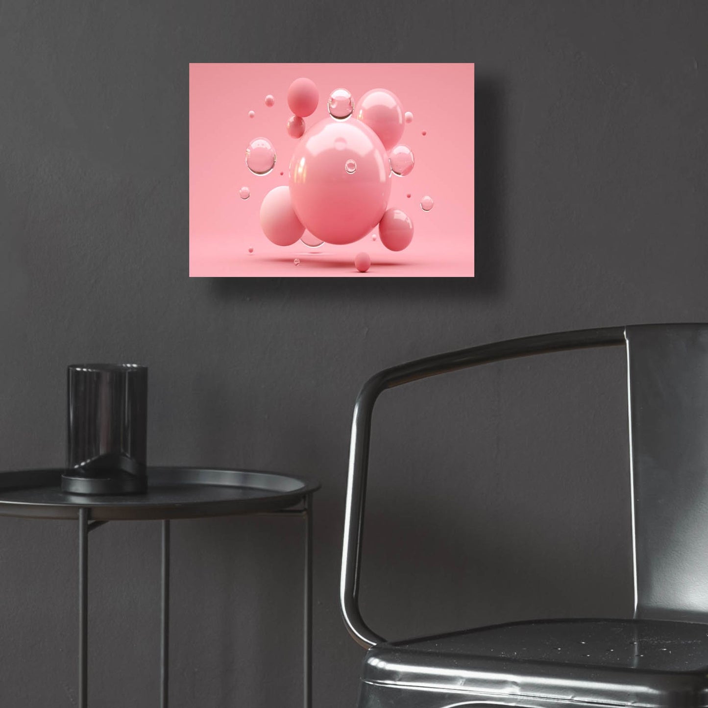 Epic Art 'Bubble Gum' by Epic Portfolio, Acrylic Glass Wall Art,16x12