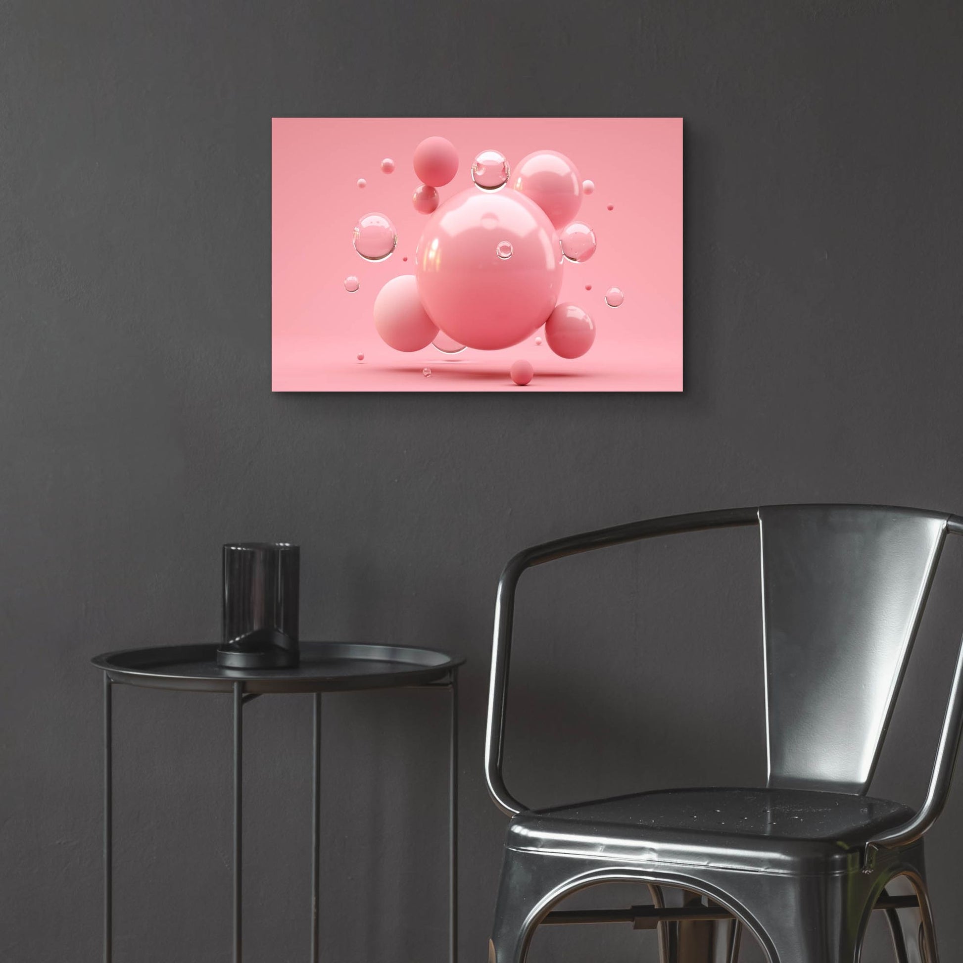 Epic Art 'Bubble Gum' by Epic Portfolio, Acrylic Glass Wall Art,24x16