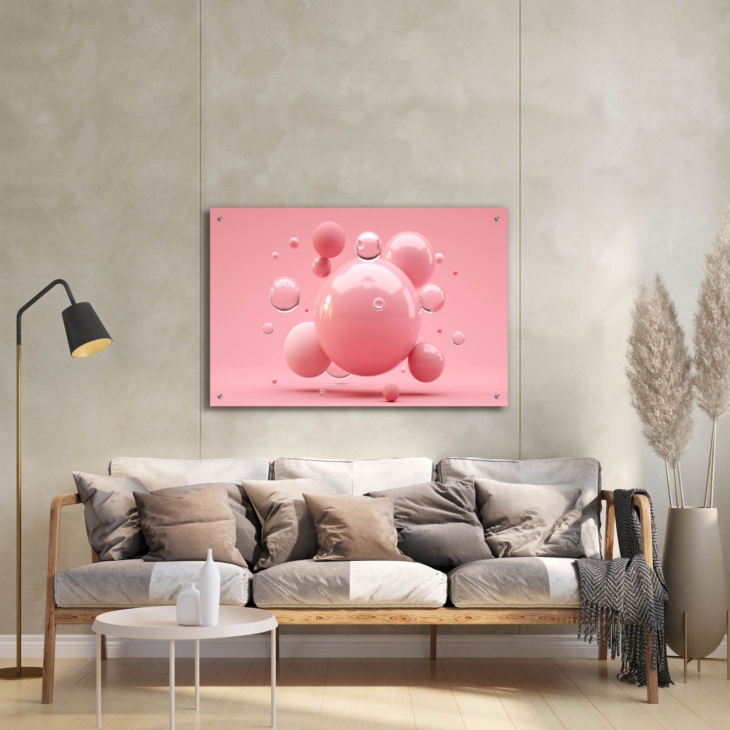 Epic Art 'Bubble Gum' by Epic Portfolio, Acrylic Glass Wall Art,36x24