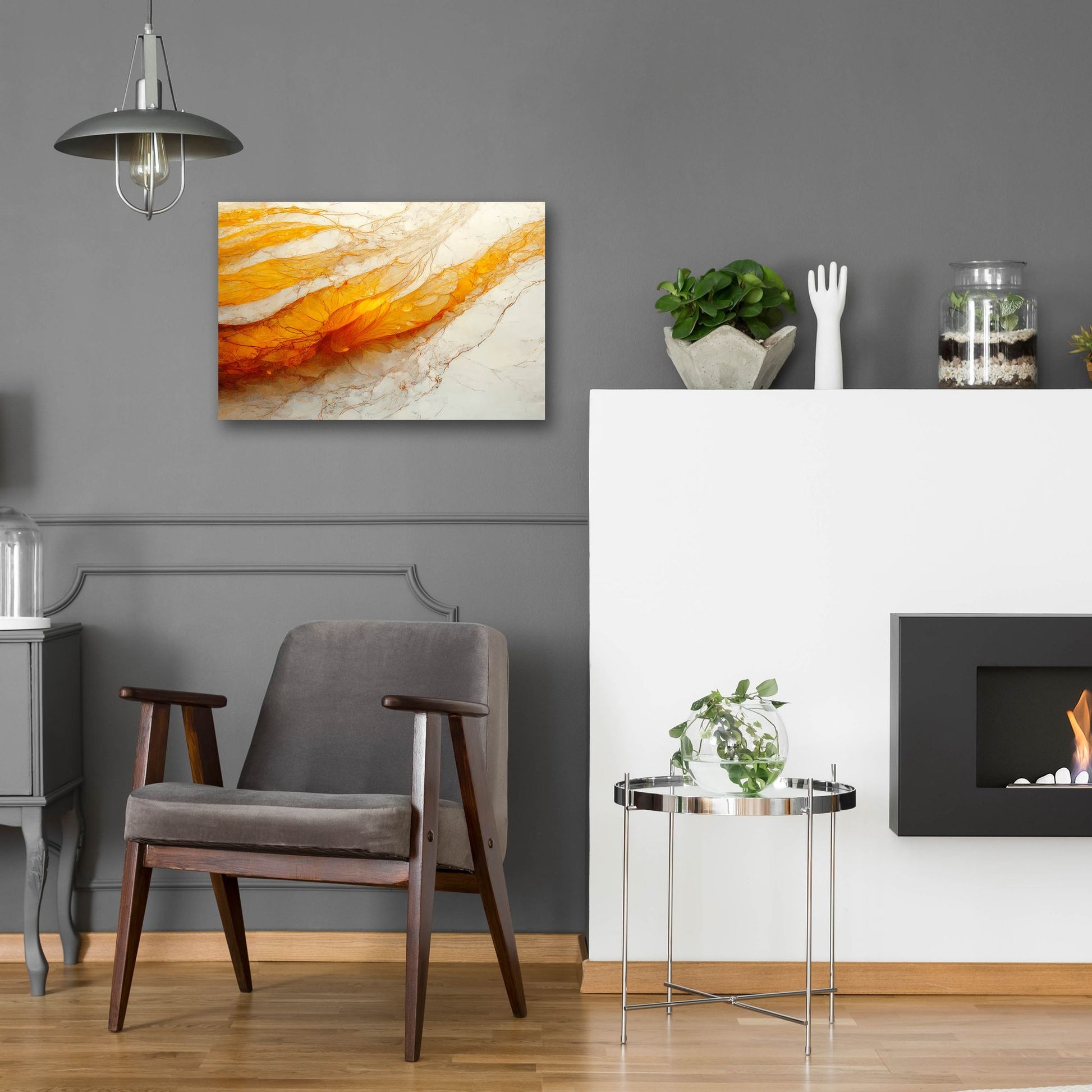 Epic Art 'Baltic Amber' by Epic Portfolio, Acrylic Glass Wall Art,24x16