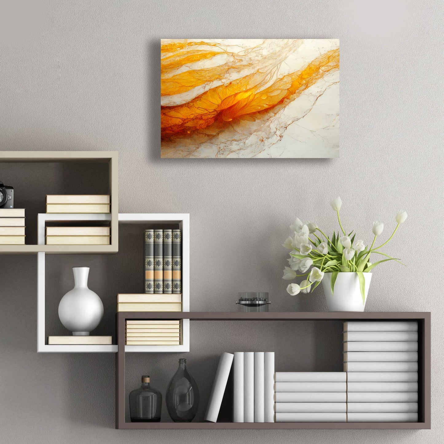 Epic Art 'Baltic Amber' by Epic Portfolio, Acrylic Glass Wall Art,24x16