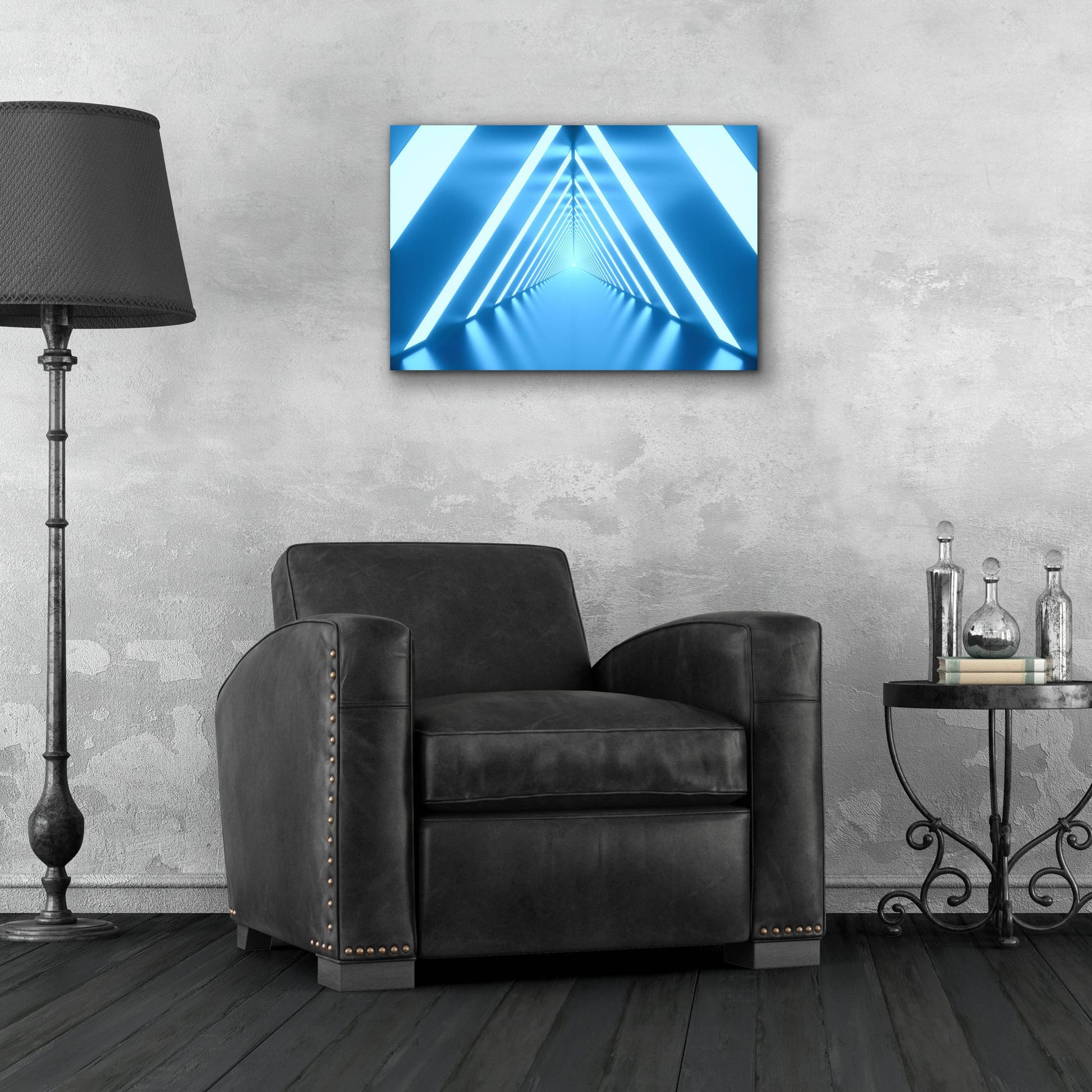 Epic Art 'At The End Of The Tunnel' by Epic Portfolio, Acrylic Glass Wall Art,24x16