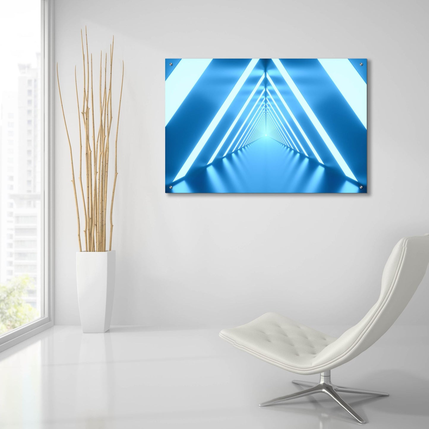 Epic Art 'At The End Of The Tunnel' by Epic Portfolio, Acrylic Glass Wall Art,36x24