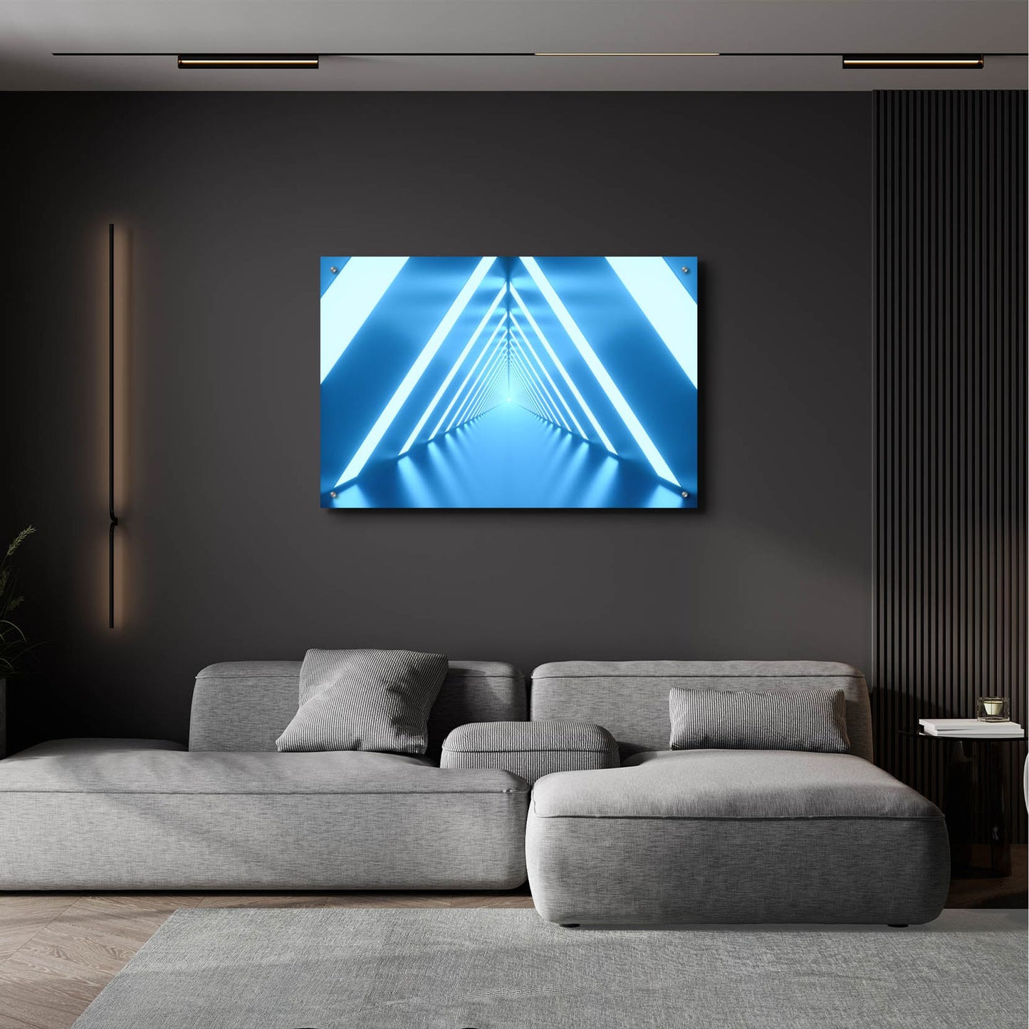 Epic Art 'At The End Of The Tunnel' by Epic Portfolio, Acrylic Glass Wall Art,36x24