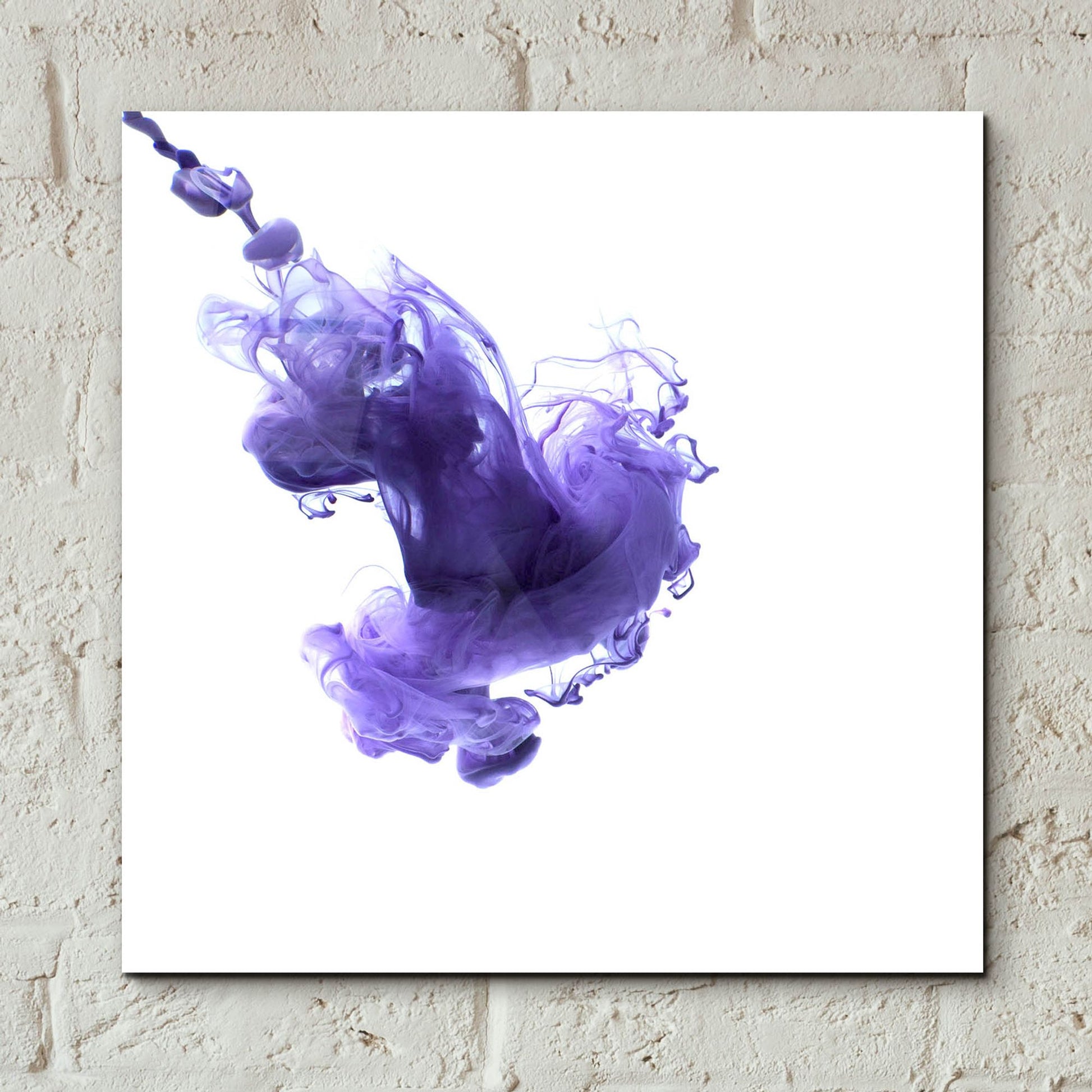 Epic Art 'Lavender breeze' by Epic Portfolio, Acrylic Glass Wall Art,12x12
