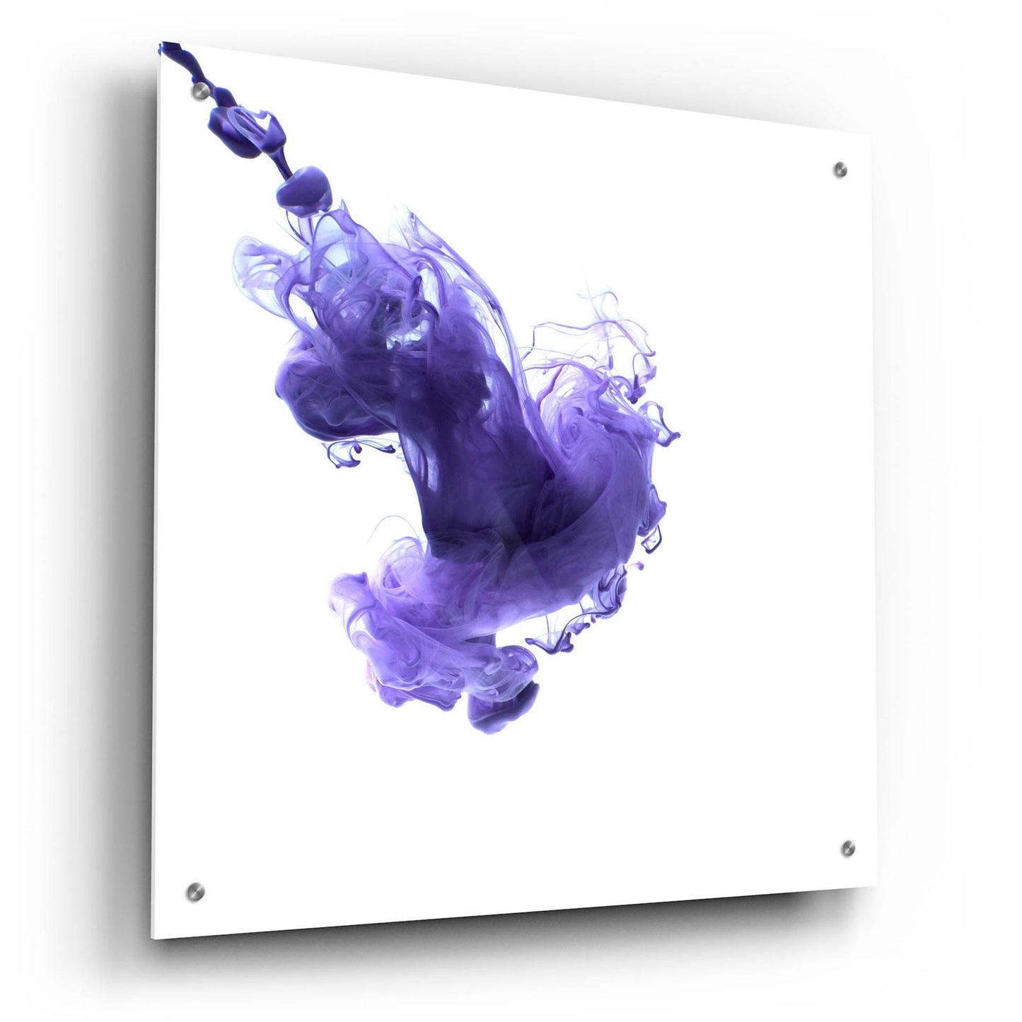 Epic Art 'Lavender breeze' by Epic Portfolio, Acrylic Glass Wall Art,24x24