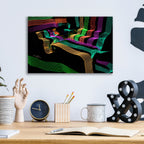 Led Lights 4 by Ben Heine - 16x12 acrylic wall art in a room