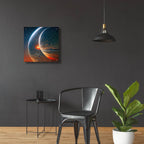We Are Different and The Same by Ben Heine - 24x24 acrylic wall art in a room