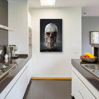 Cosmo Skull by Ben Heine - 24x36 acrylic wall art in a room