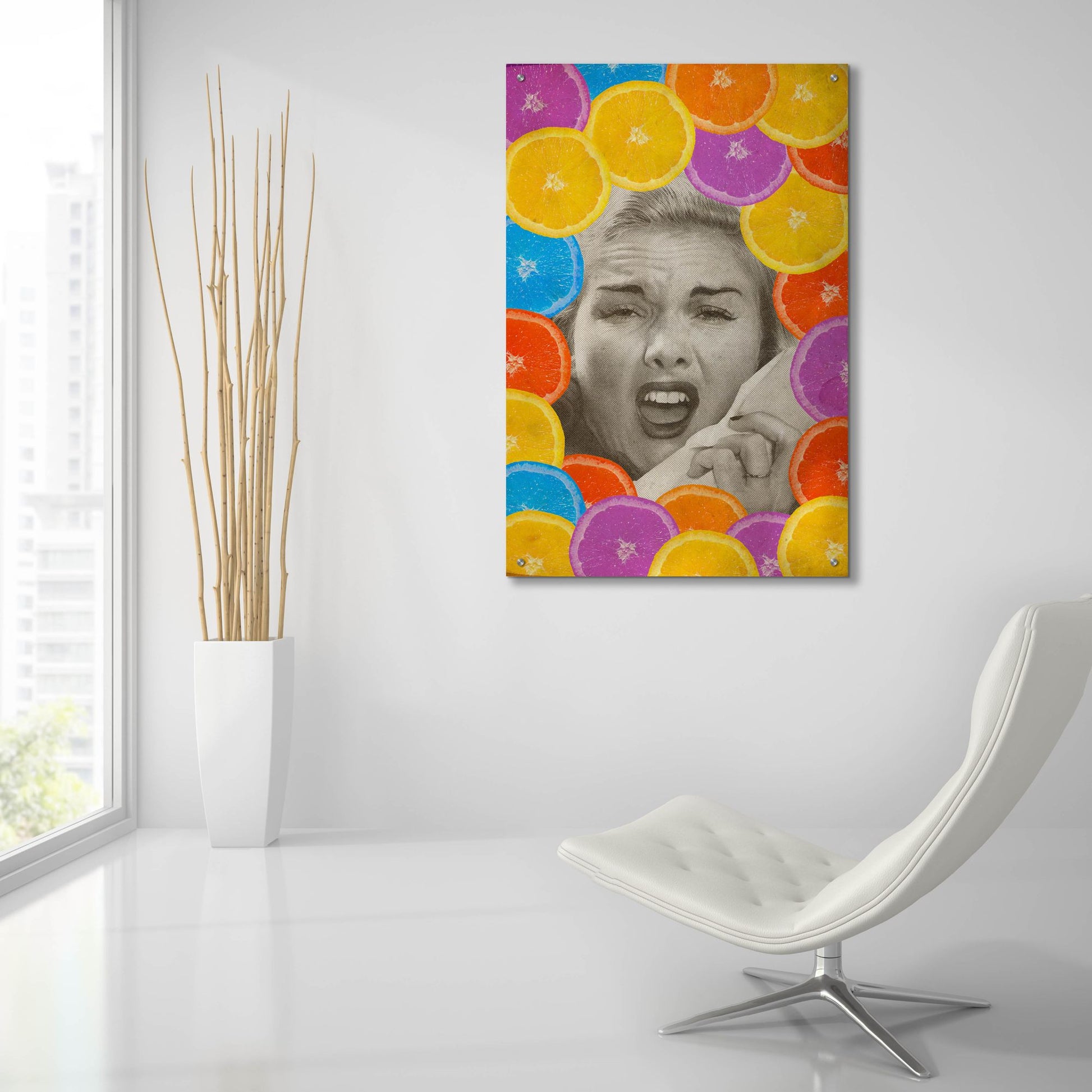 Epic Art 'Citrus Muss' by Elo Marc, Acrylic Glass Wall Art,24x36