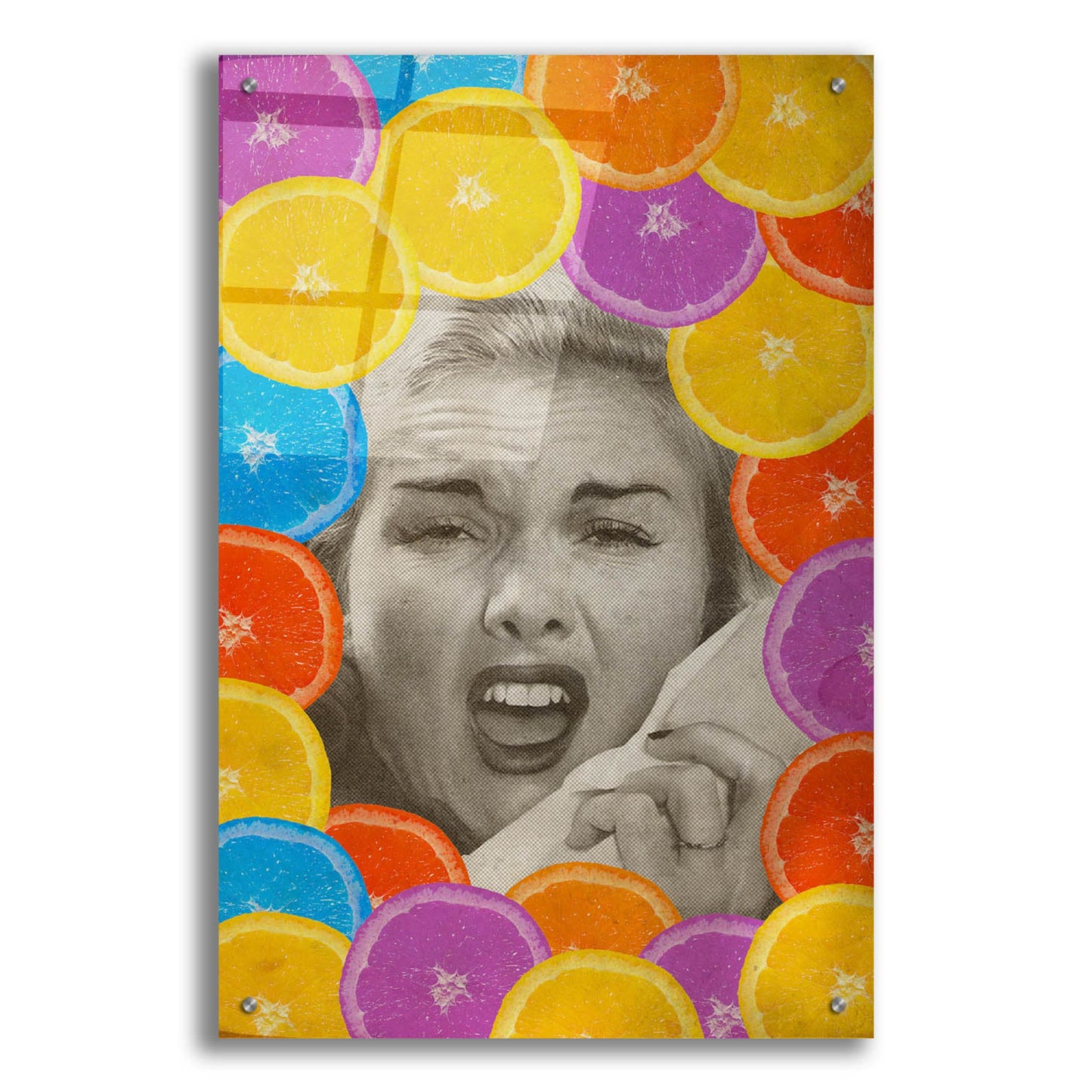 Epic Art 'Citrus Muss' by Elo Marc, Acrylic Glass Wall Art,24x36