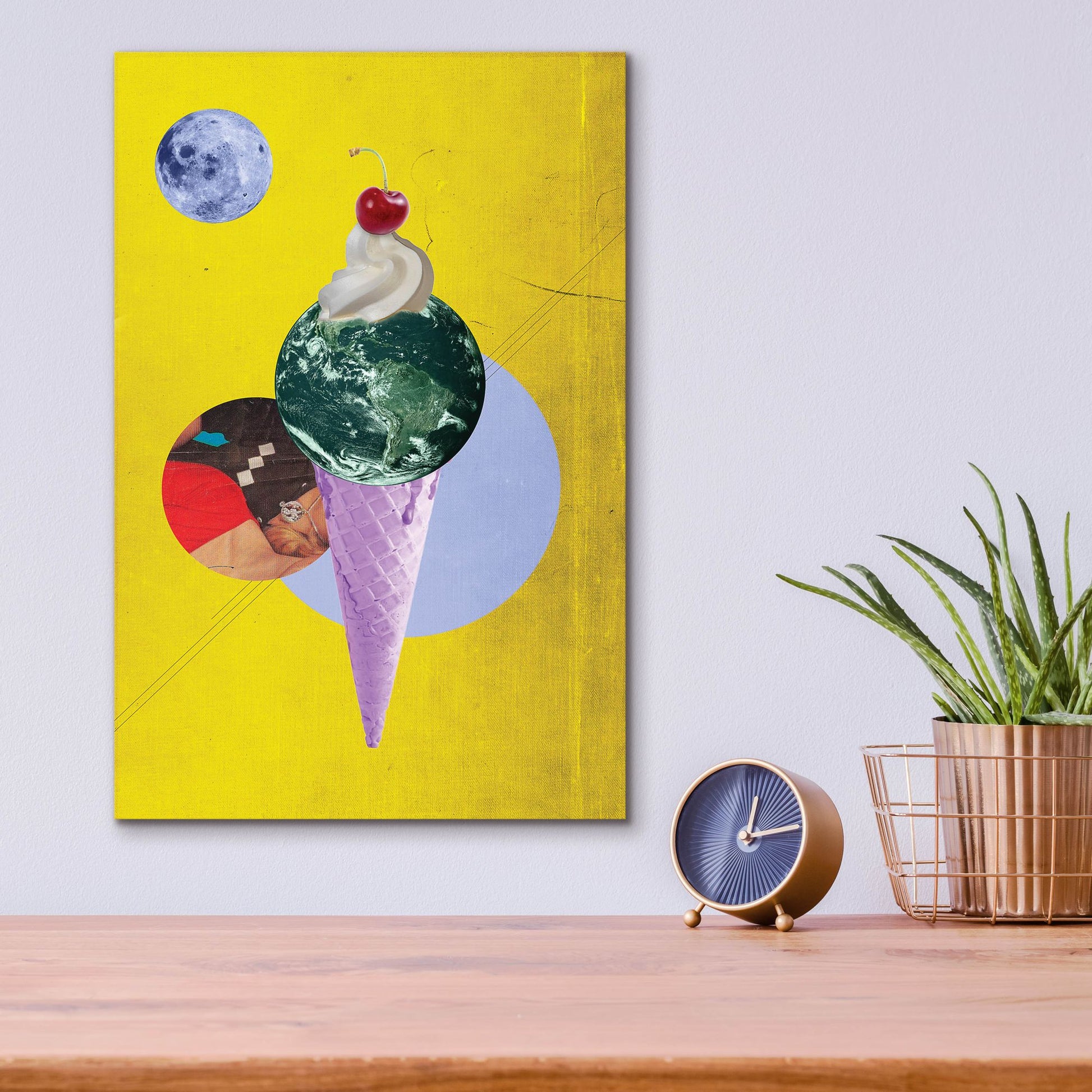 Epic Art 'Earthcone' by Elo Marc, Acrylic Glass Wall Art,12x16