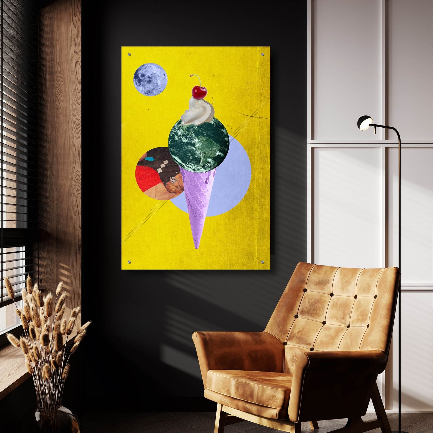 Epic Art 'Earthcone' by Elo Marc, Acrylic Glass Wall Art,24x36