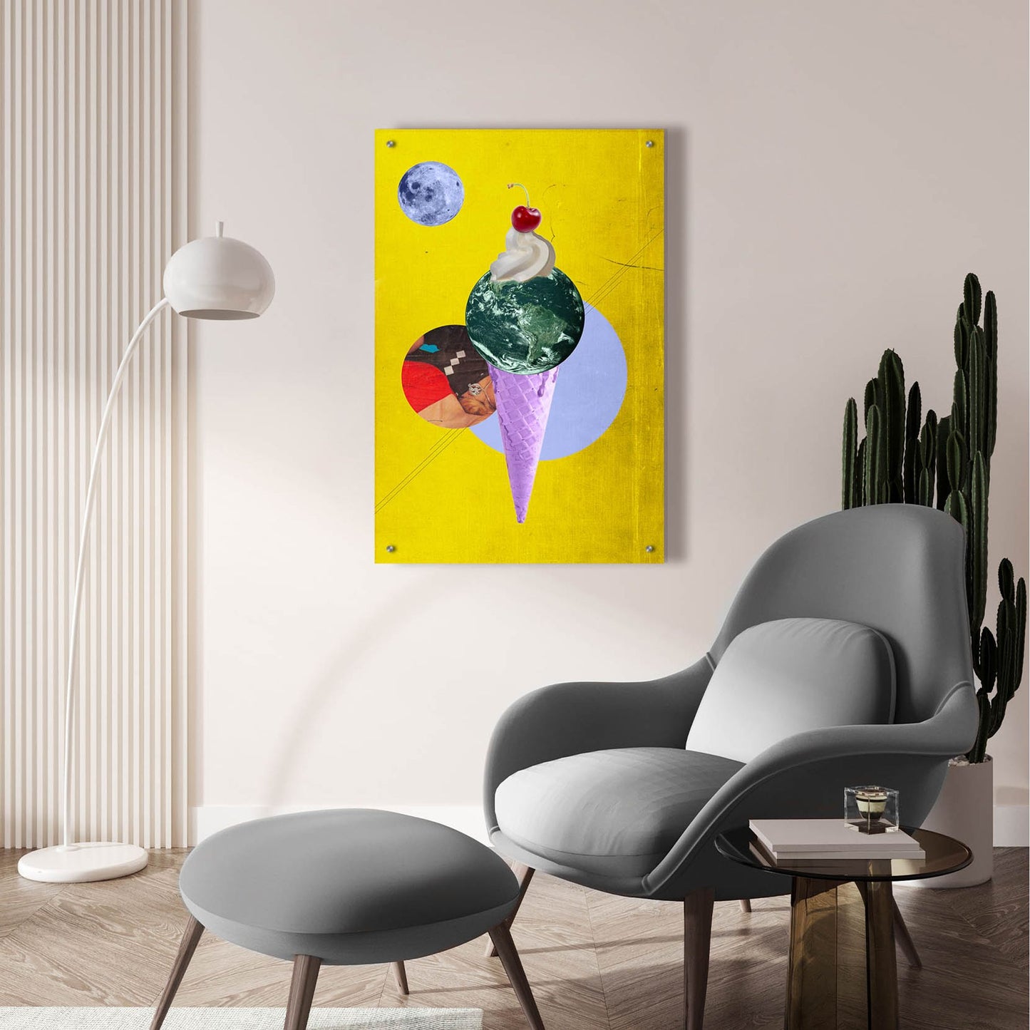 Epic Art 'Earthcone' by Elo Marc, Acrylic Glass Wall Art,24x36