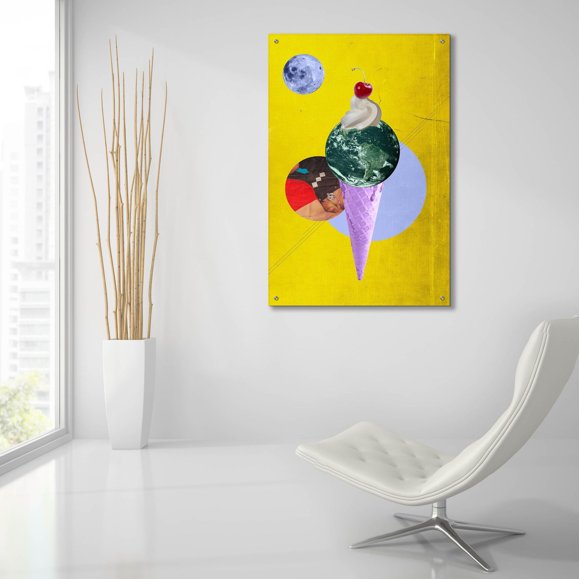 Epic Art 'Earthcone' by Elo Marc, Acrylic Glass Wall Art,24x36