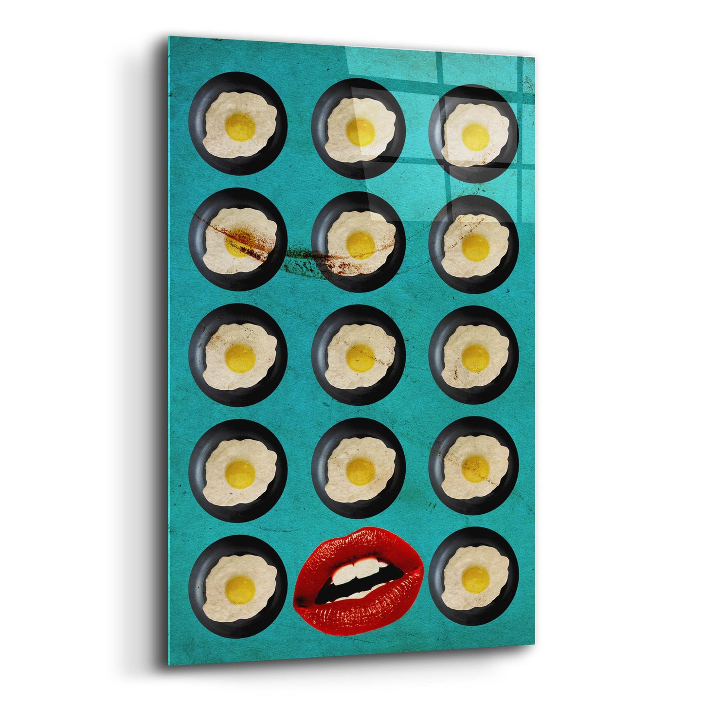 Epic Art 'One Egg A Day' by Elo Marc, Acrylic Glass Wall Art,12x16