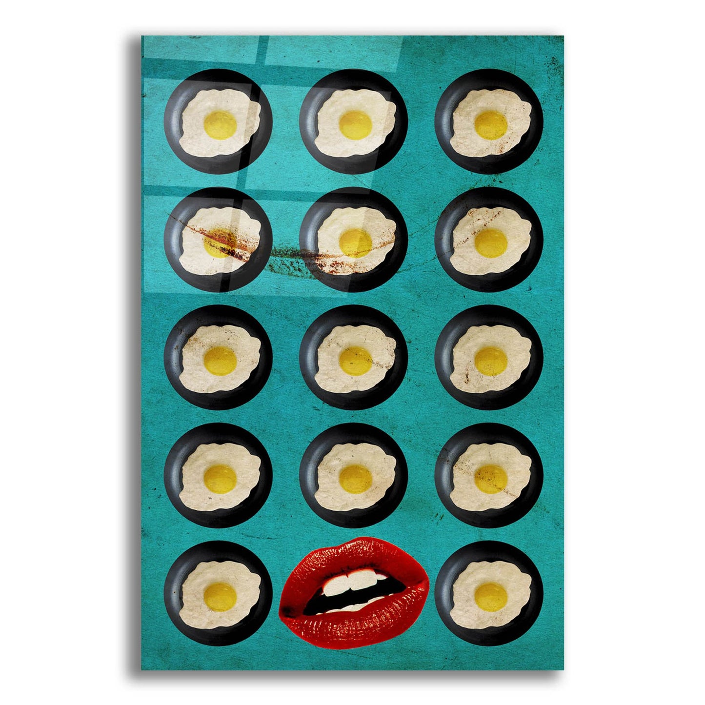 Epic Art 'One Egg A Day' by Elo Marc, Acrylic Glass Wall Art,12x16