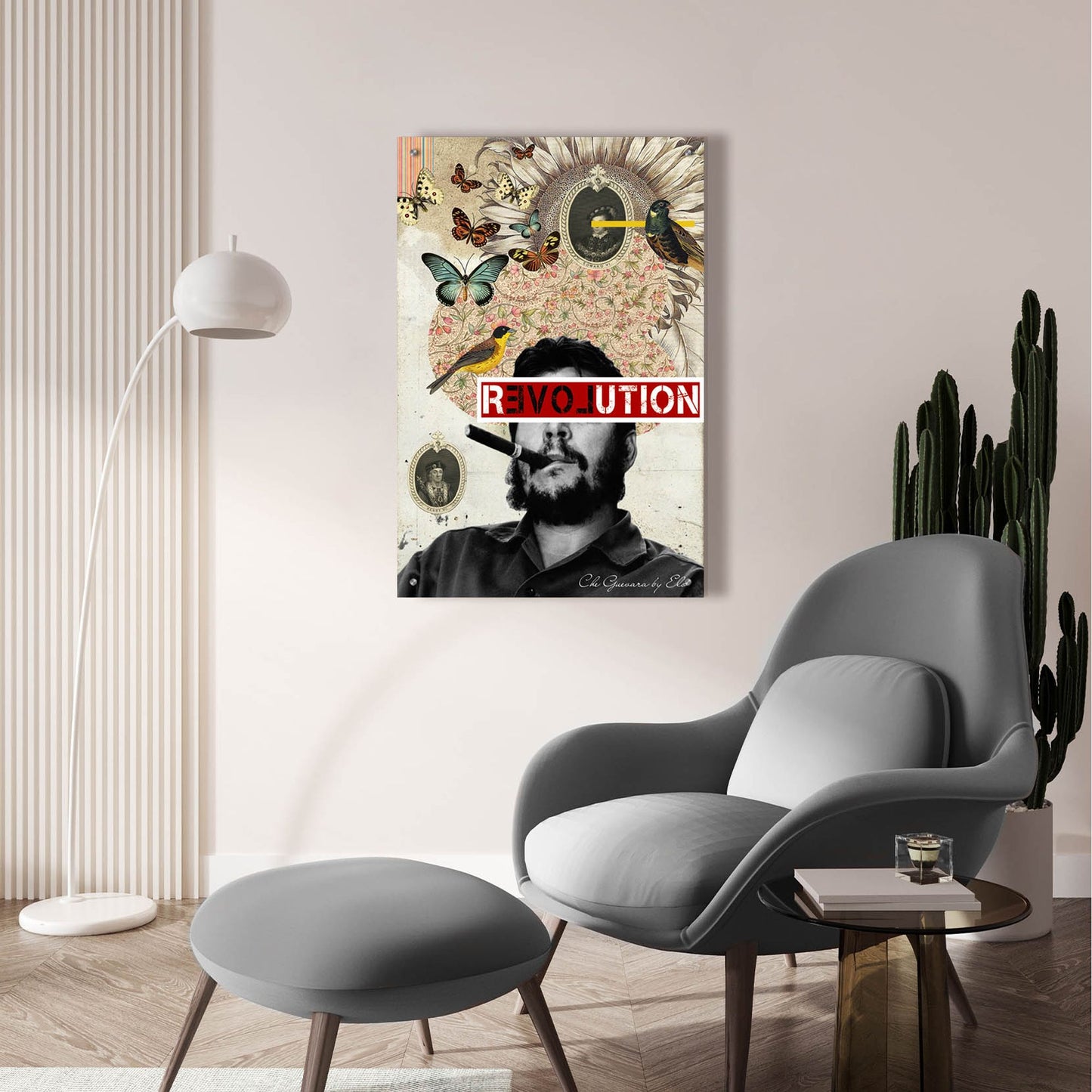 Epic Art 'Che' by Elo Marc, Acrylic Glass Wall Art,24x36