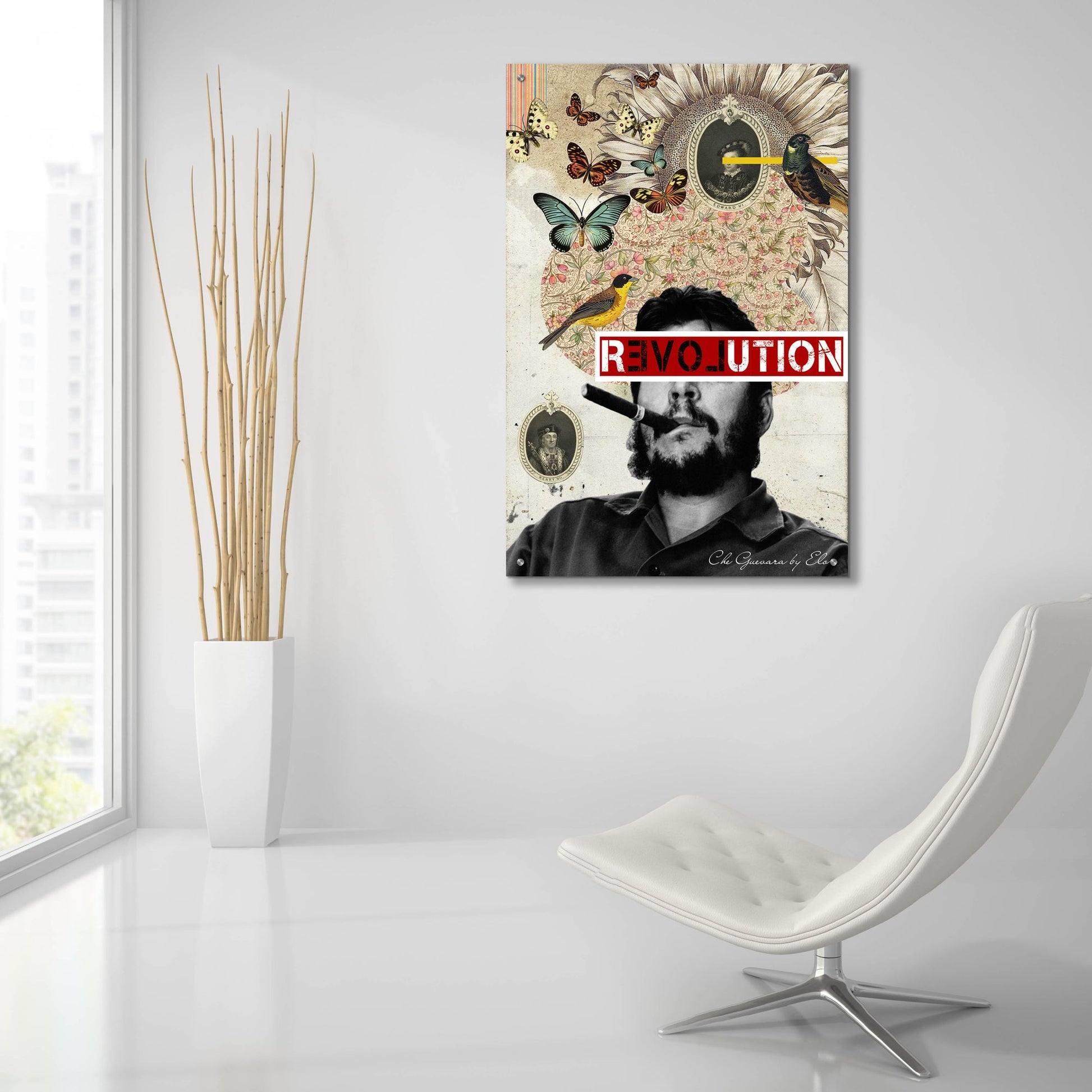 Epic Art 'Che' by Elo Marc, Acrylic Glass Wall Art,24x36