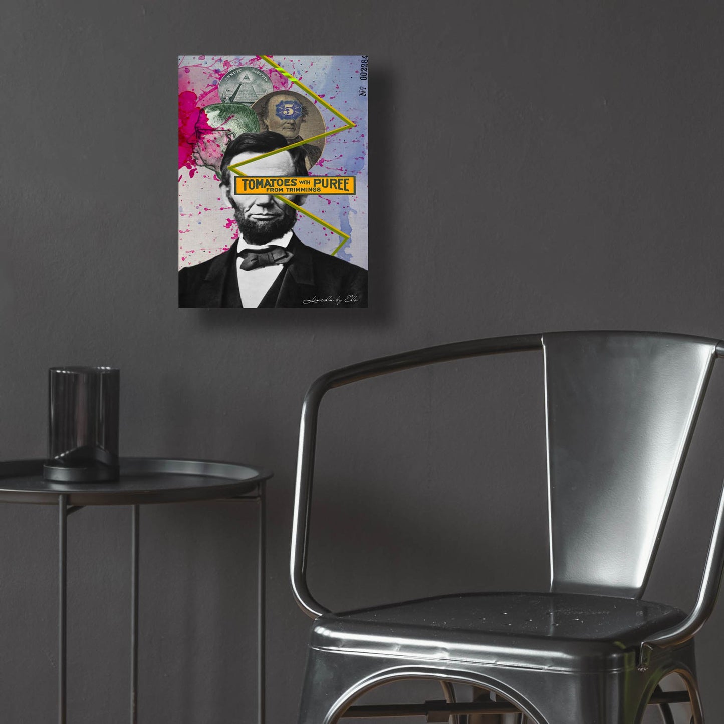 Epic Art 'Lincoln' by Elo Marc, Acrylic Glass Wall Art,12x16