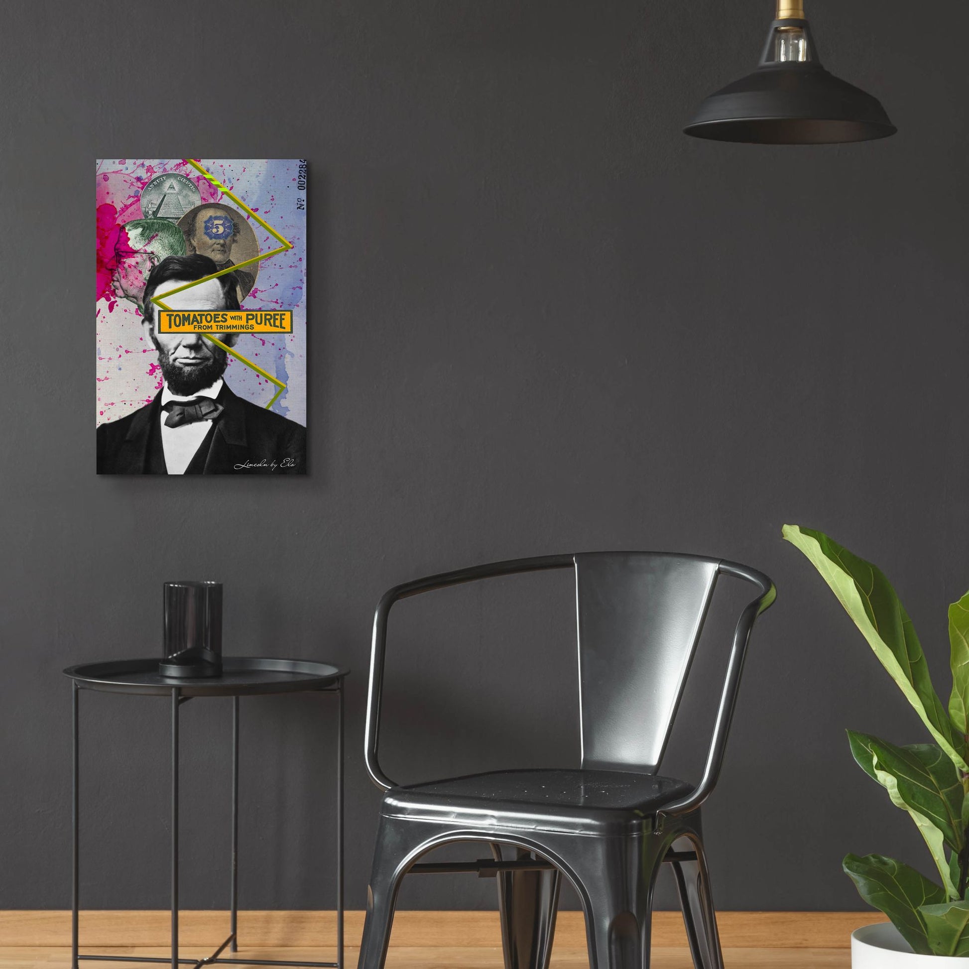 Epic Art 'Lincoln' by Elo Marc, Acrylic Glass Wall Art,16x24