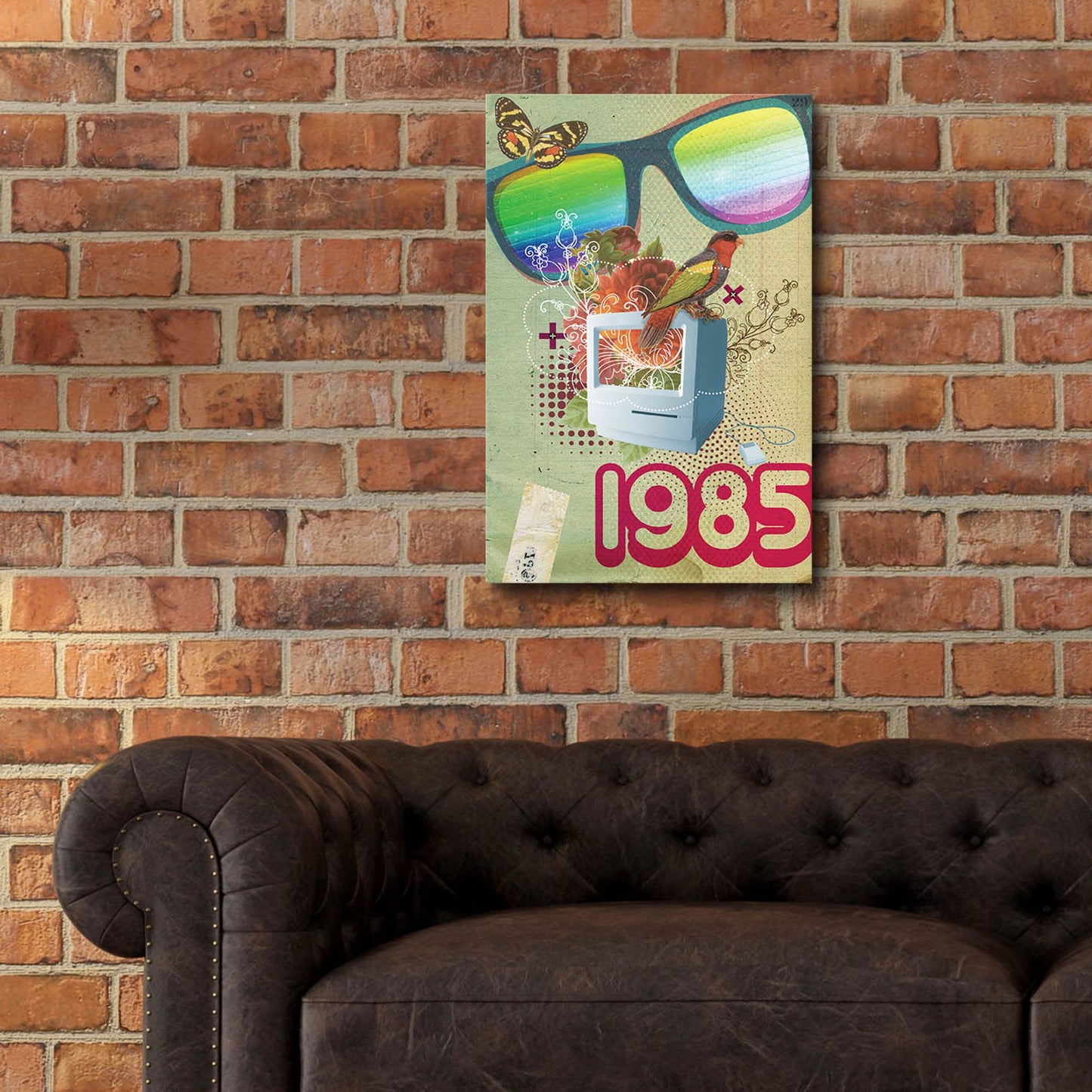 Epic Art '1985' by Elo Marc, Acrylic Glass Wall Art,16x24