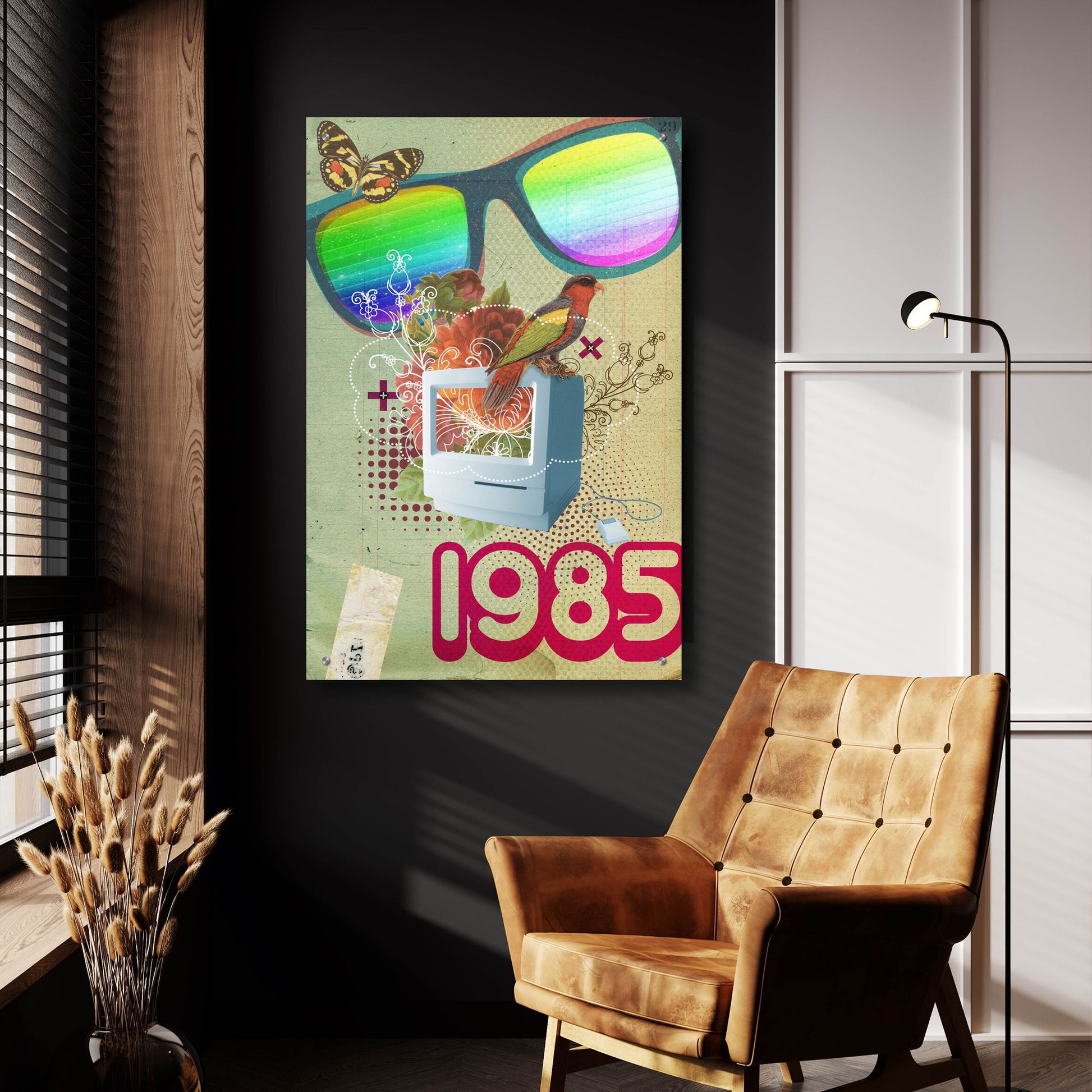 Epic Art '1985' by Elo Marc, Acrylic Glass Wall Art,24x36