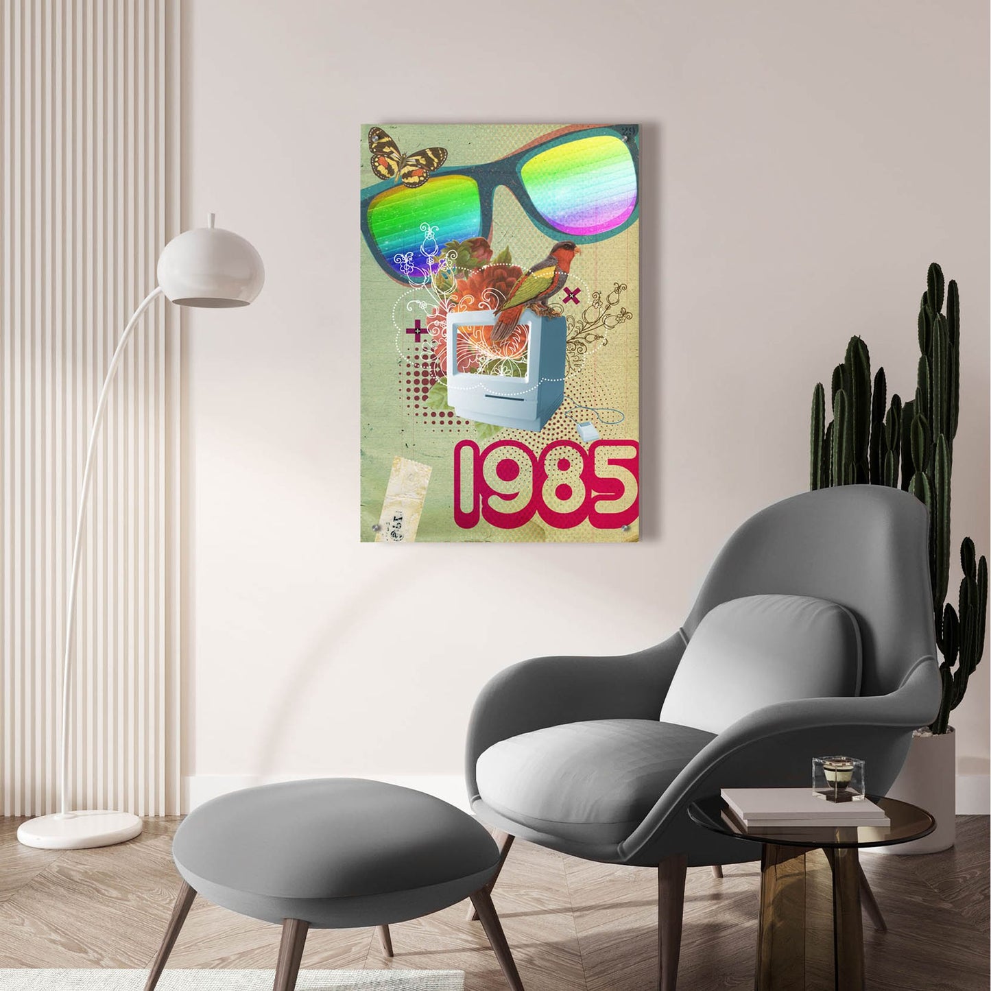 Epic Art '1985' by Elo Marc, Acrylic Glass Wall Art,24x36