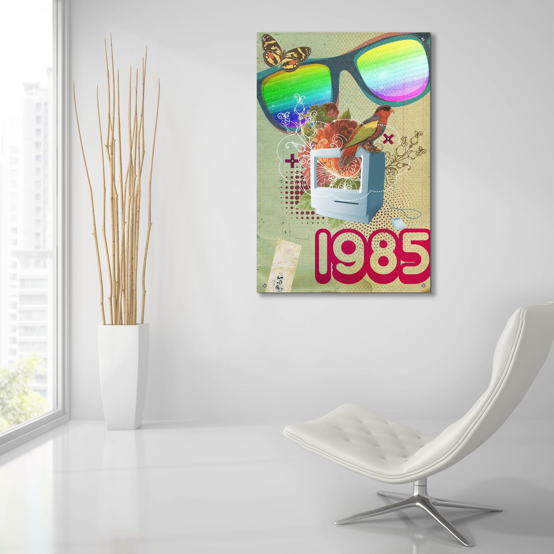 Epic Art '1985' by Elo Marc, Acrylic Glass Wall Art,24x36