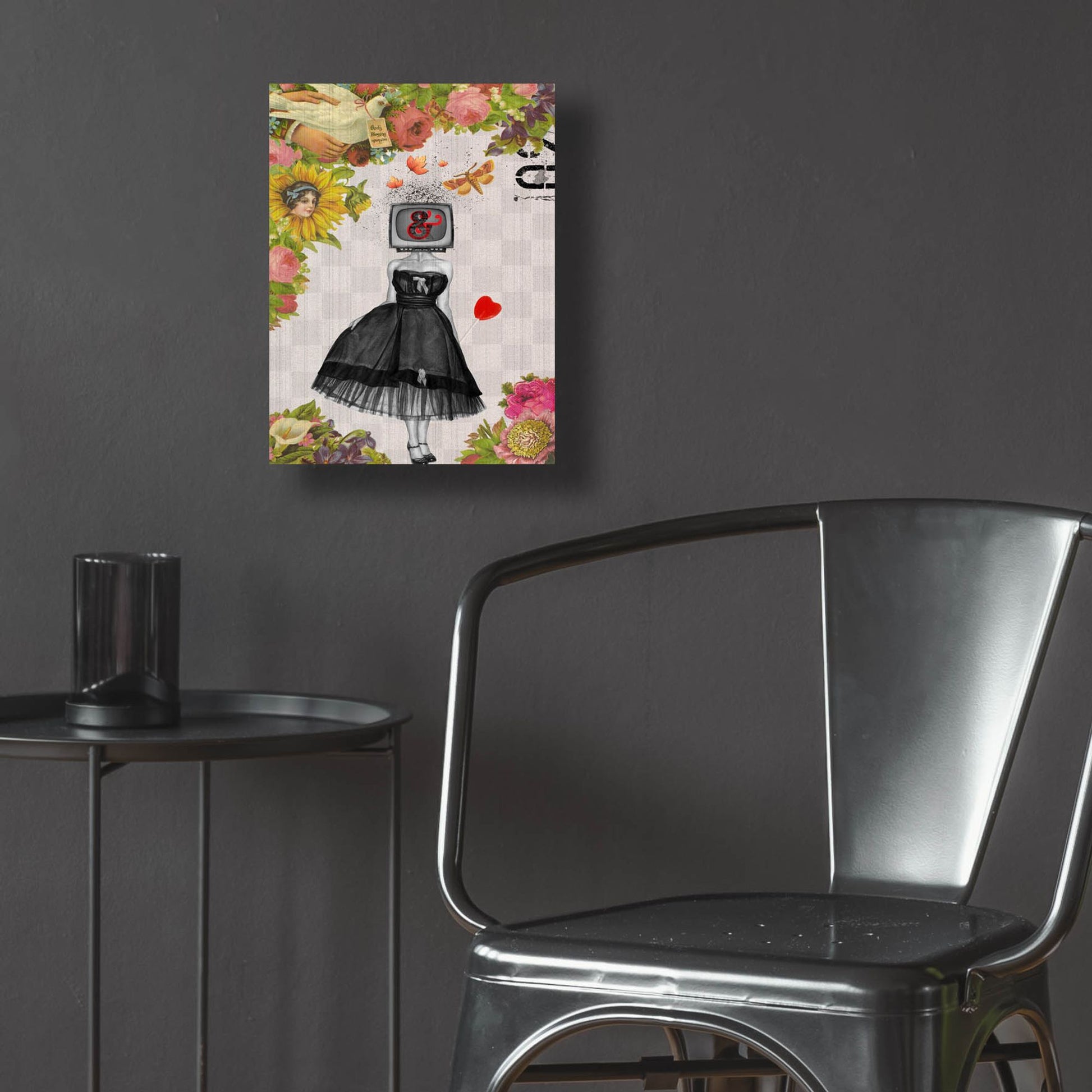 Epic Art 'Candy Girl' by Elo Marc, Acrylic Glass Wall Art,12x16