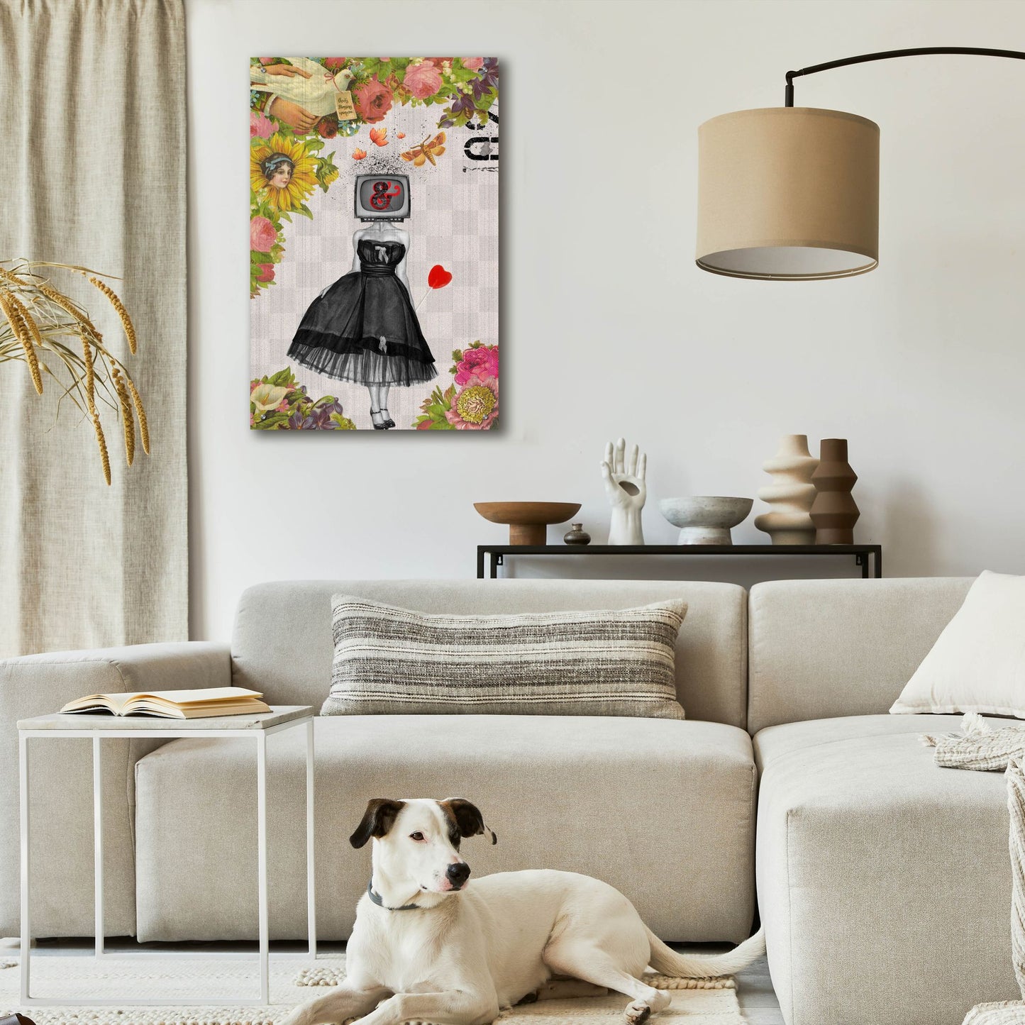 Epic Art 'Candy Girl' by Elo Marc, Acrylic Glass Wall Art,24x36